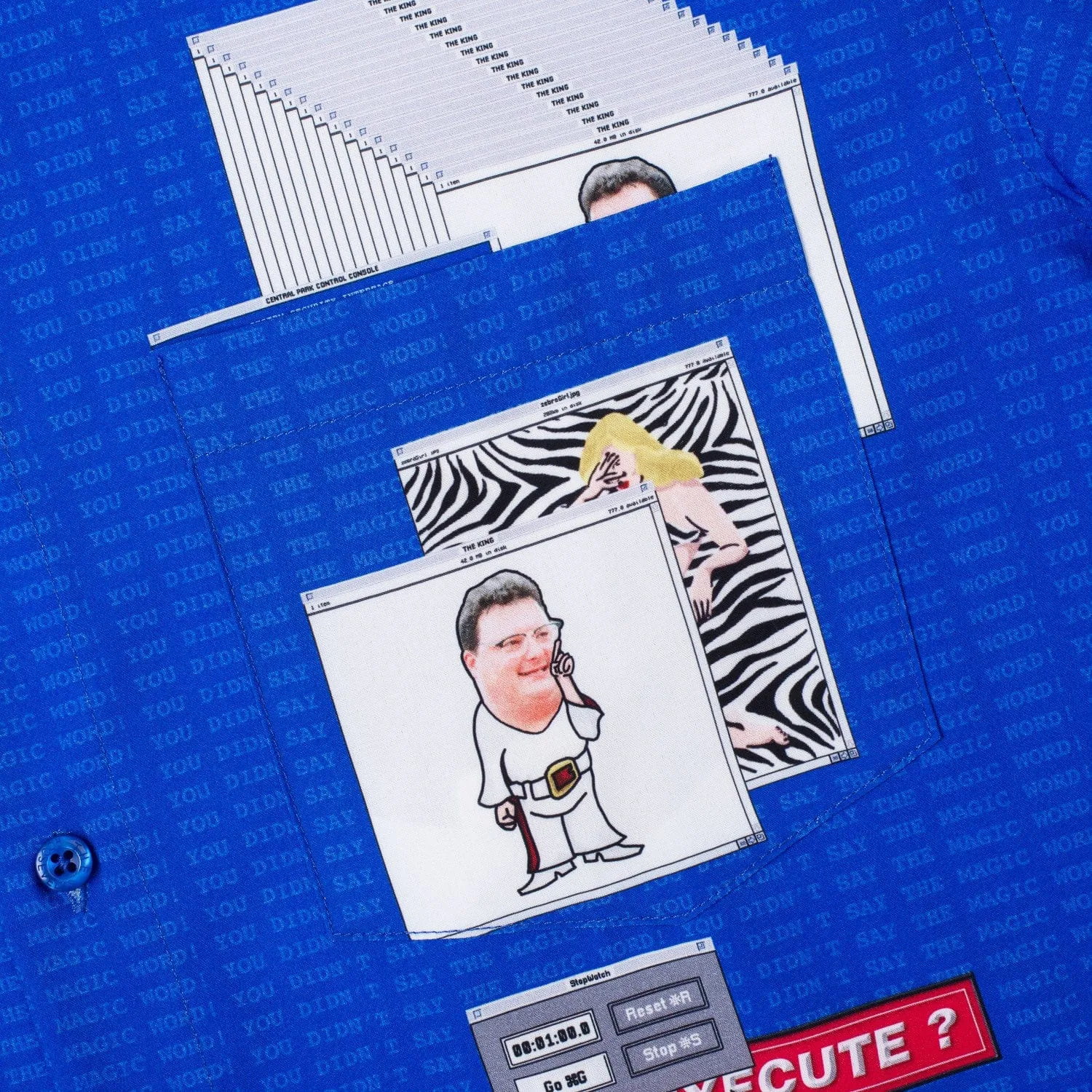 Jurassic Park "The Nedry Code" – KUNUFLEX Short Sleeve Shirt