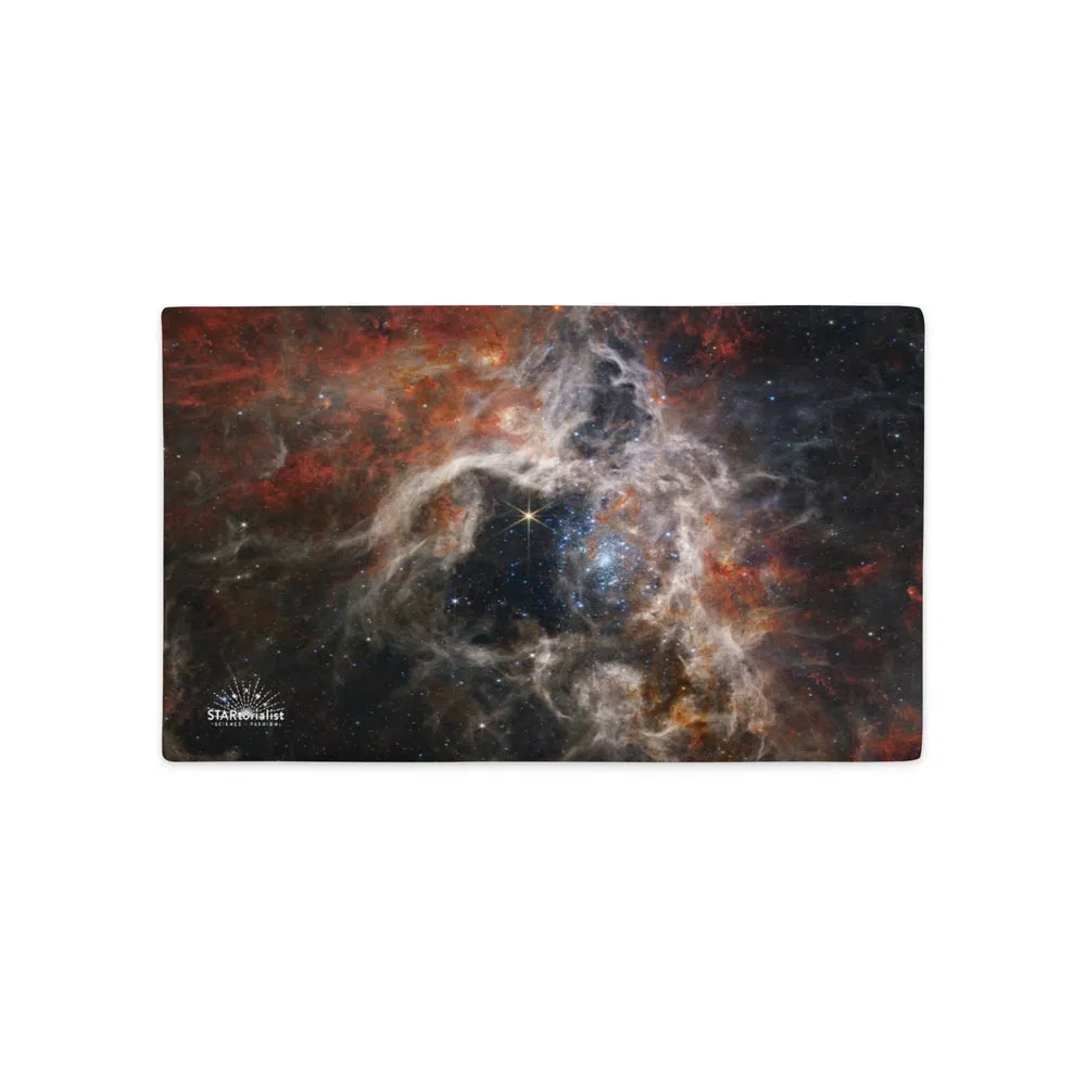 JWST Tarantula Nebula Pillow Case