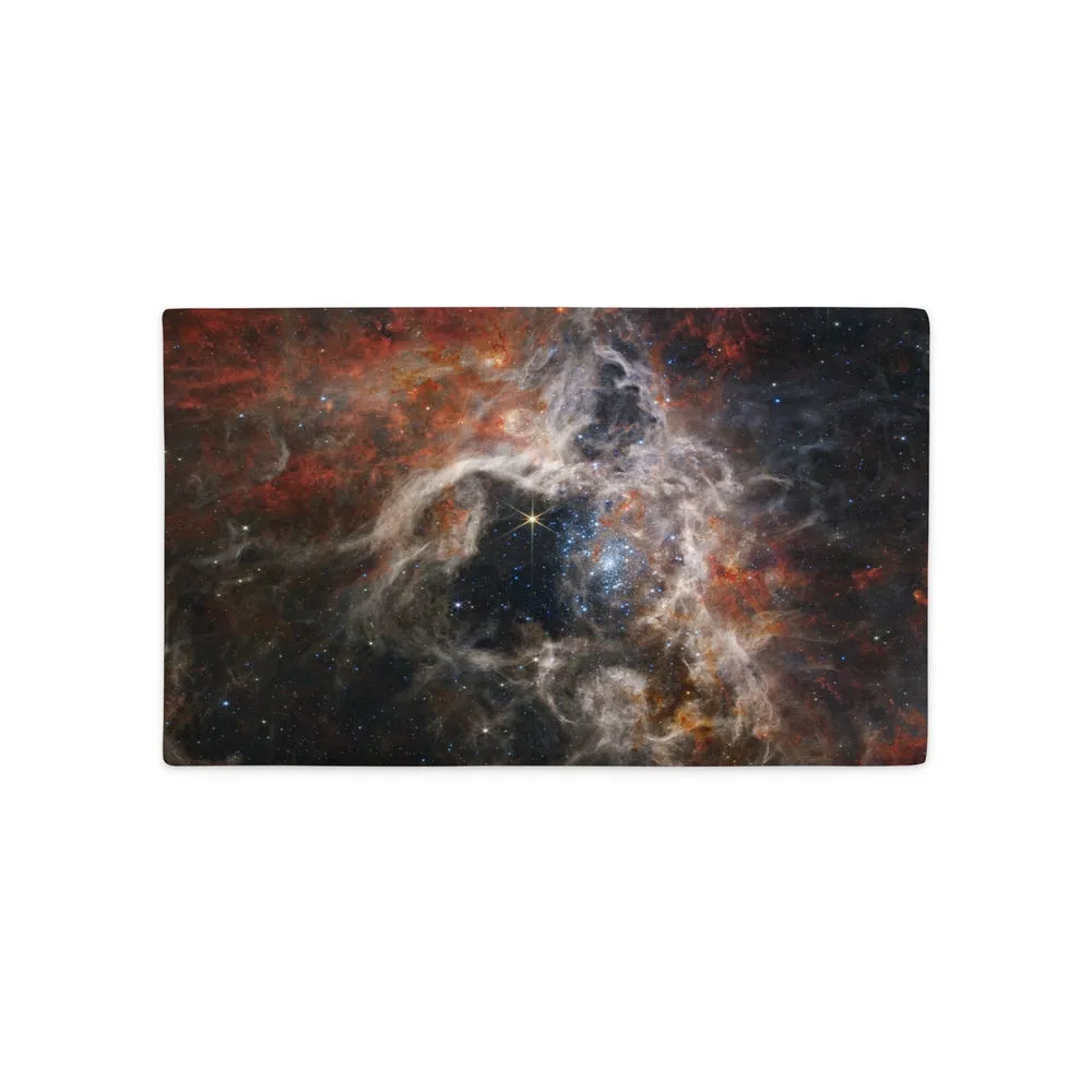 JWST Tarantula Nebula Pillow Case