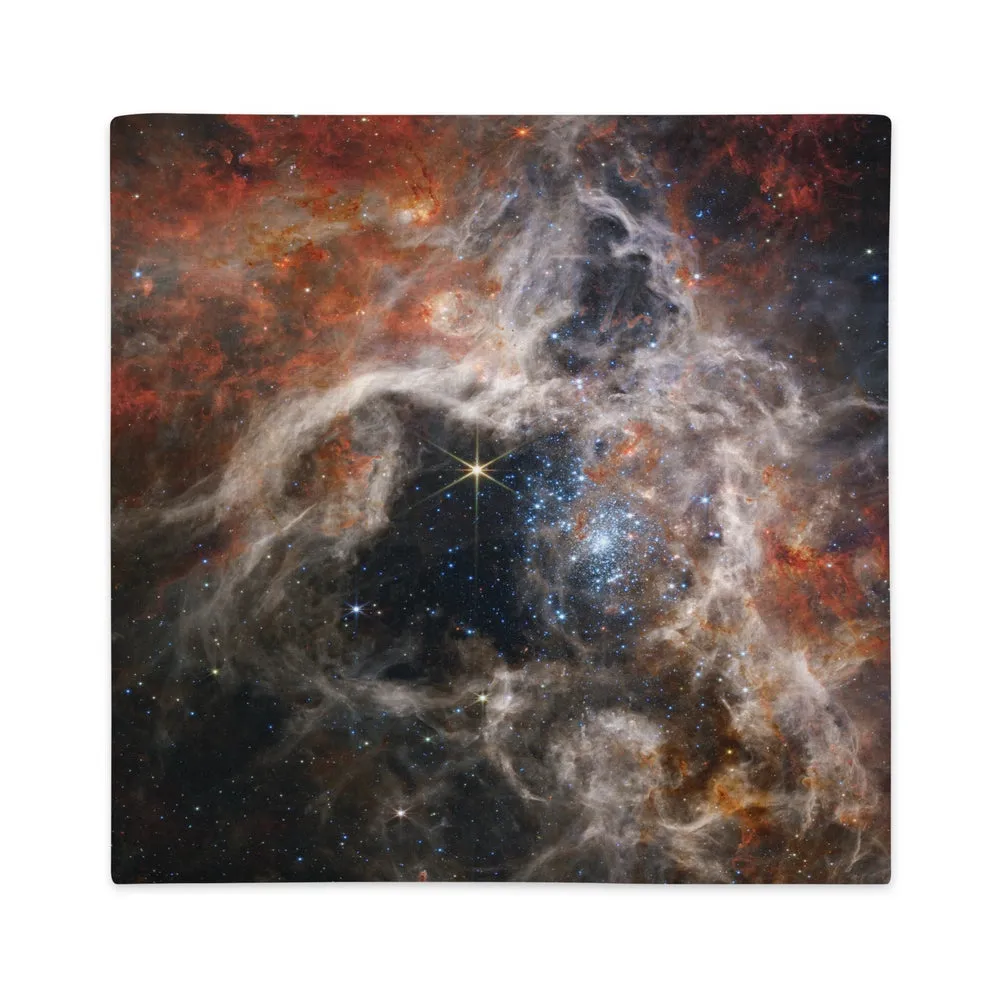 JWST Tarantula Nebula Pillow Case