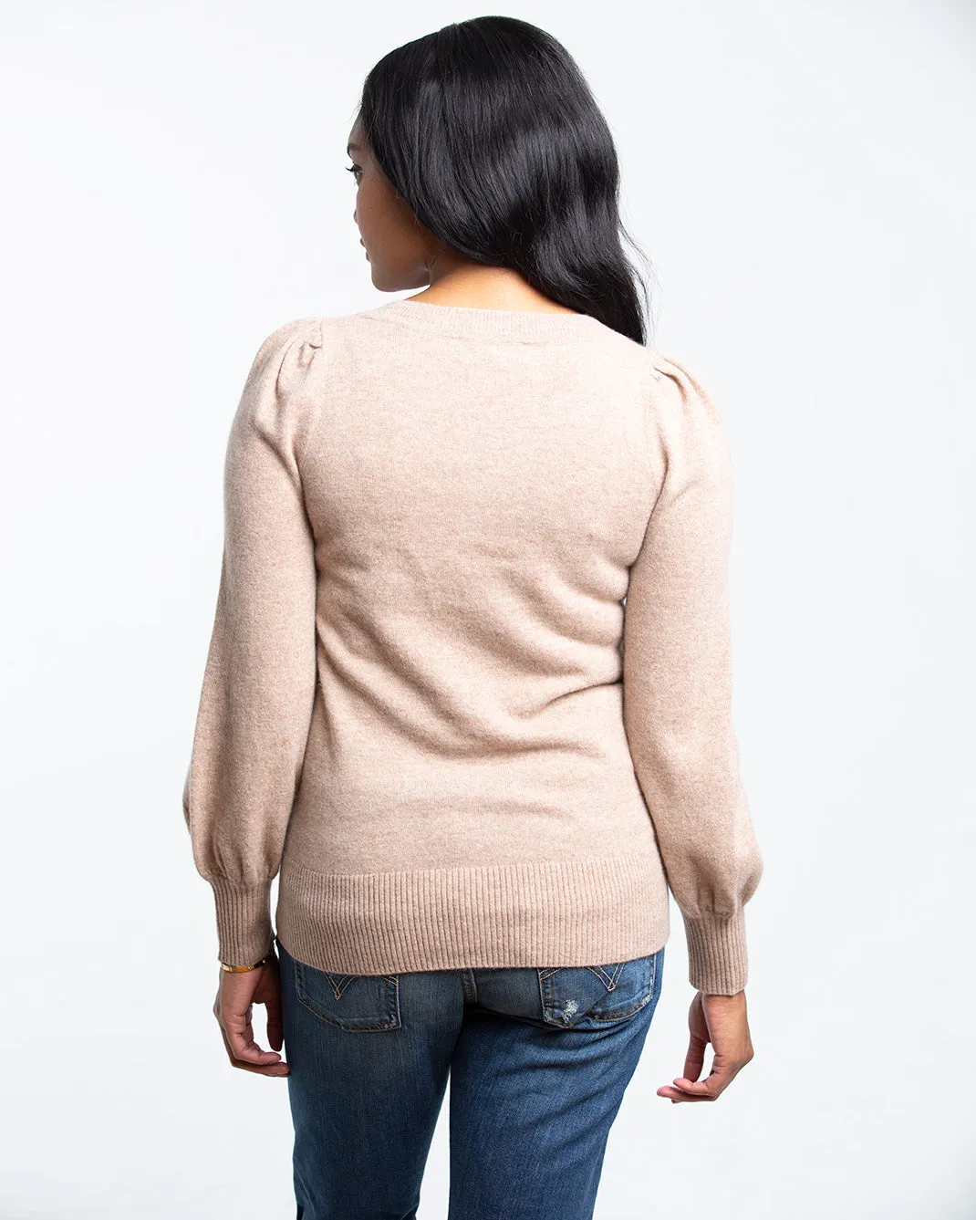 Kamala Cashmere Poet Sleeve