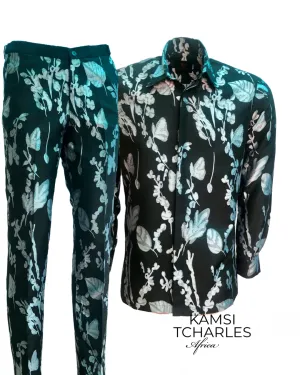 Kamsi Tcharles Dafeta  2 Piece outfit