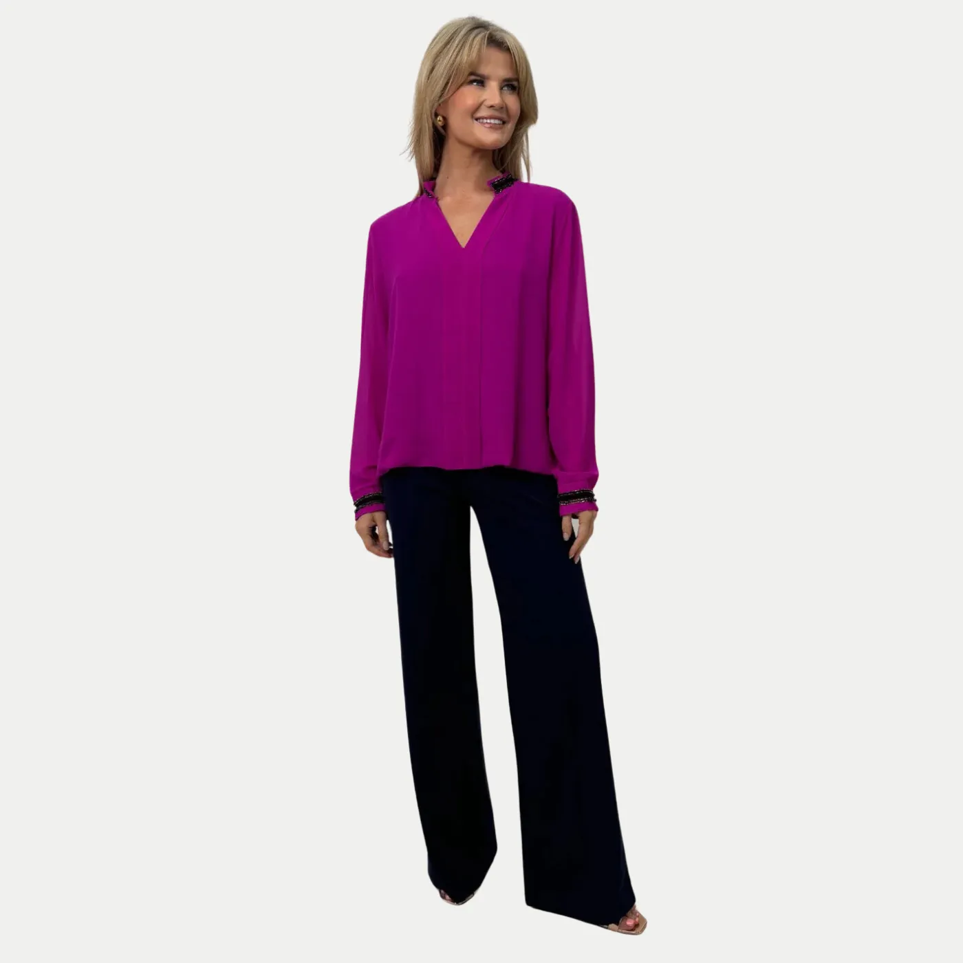 Kate & Pippa Kira Top | Purple