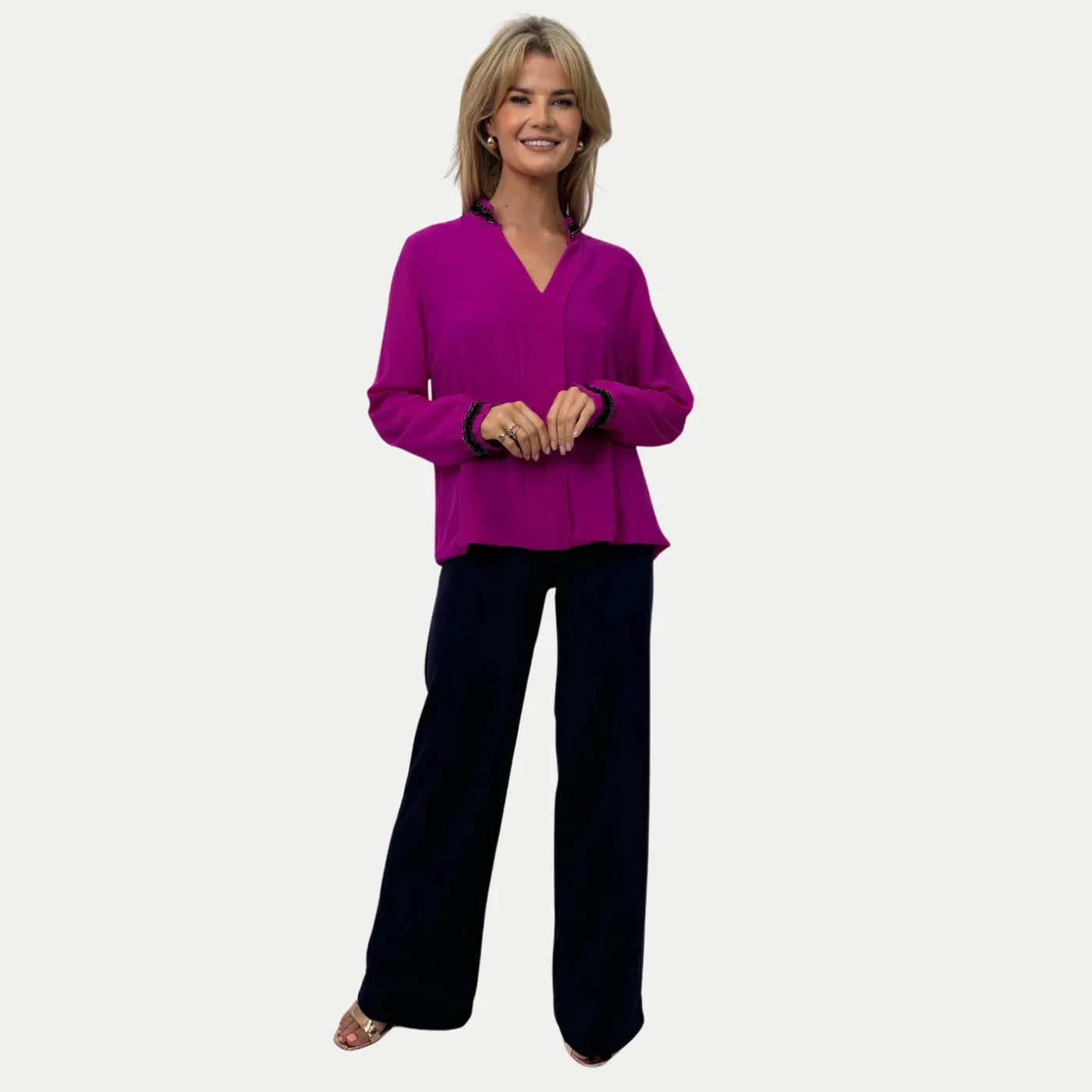 Kate & Pippa Kira Top | Purple