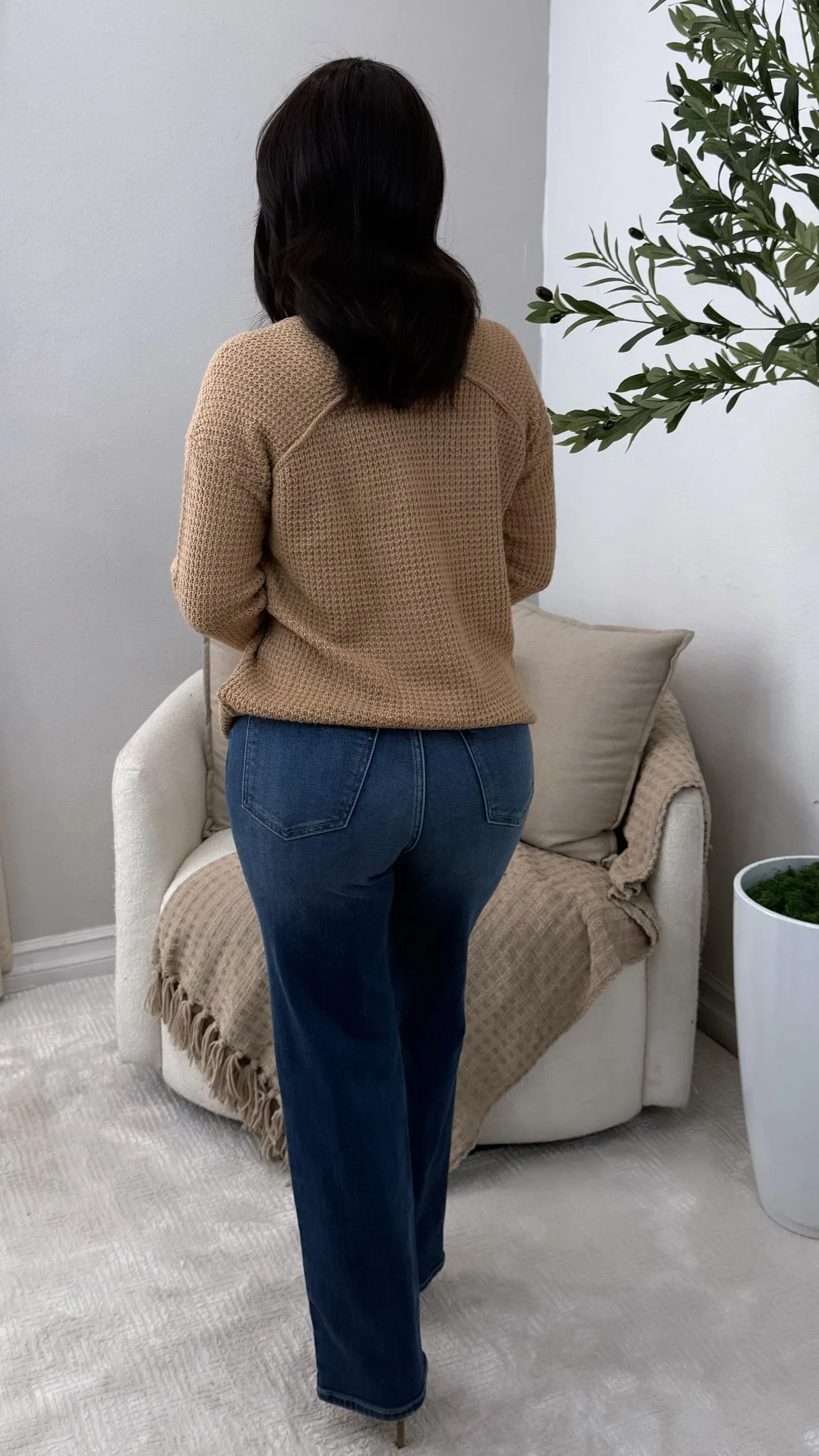 KHALIA CAMEL SWEATER