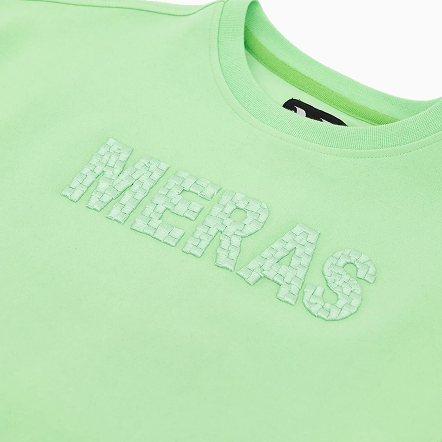 Kid's Embroidery Crew Neck Sweatshirt