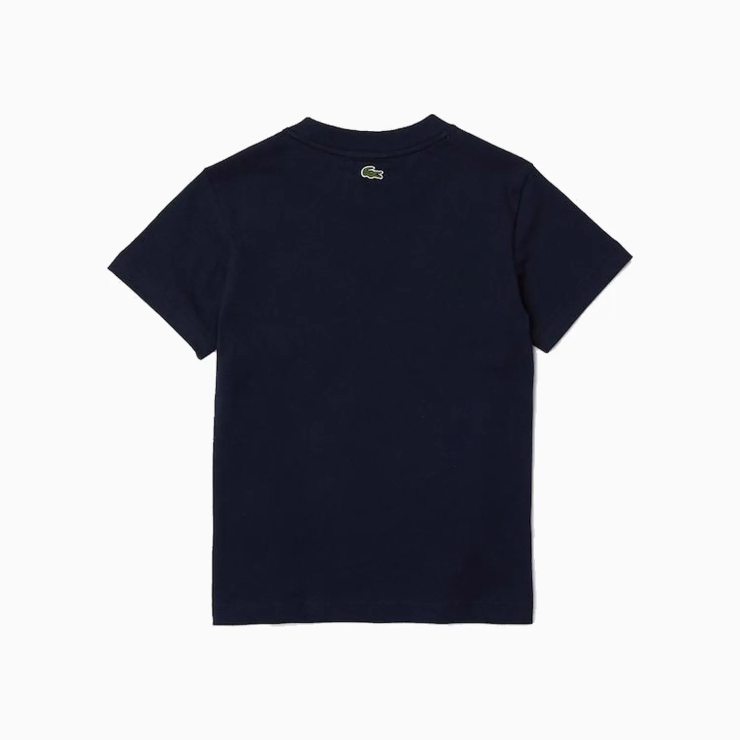 Kid's Printed Crocodile Cotton Crew Neck T-Shirt