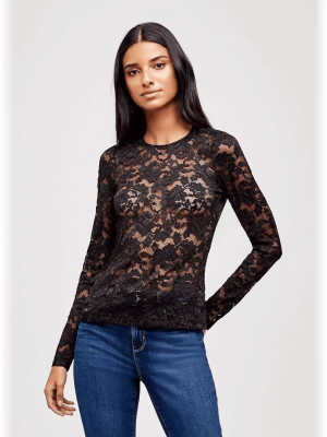 L'Agence Annika Lace Top