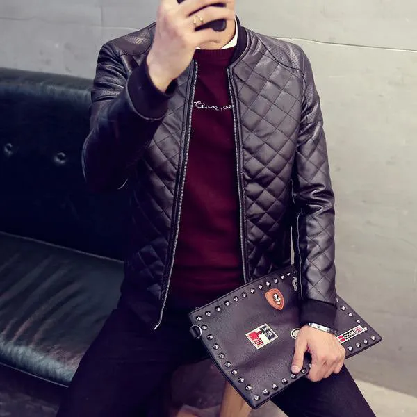 LEATHER WINTER JACKET