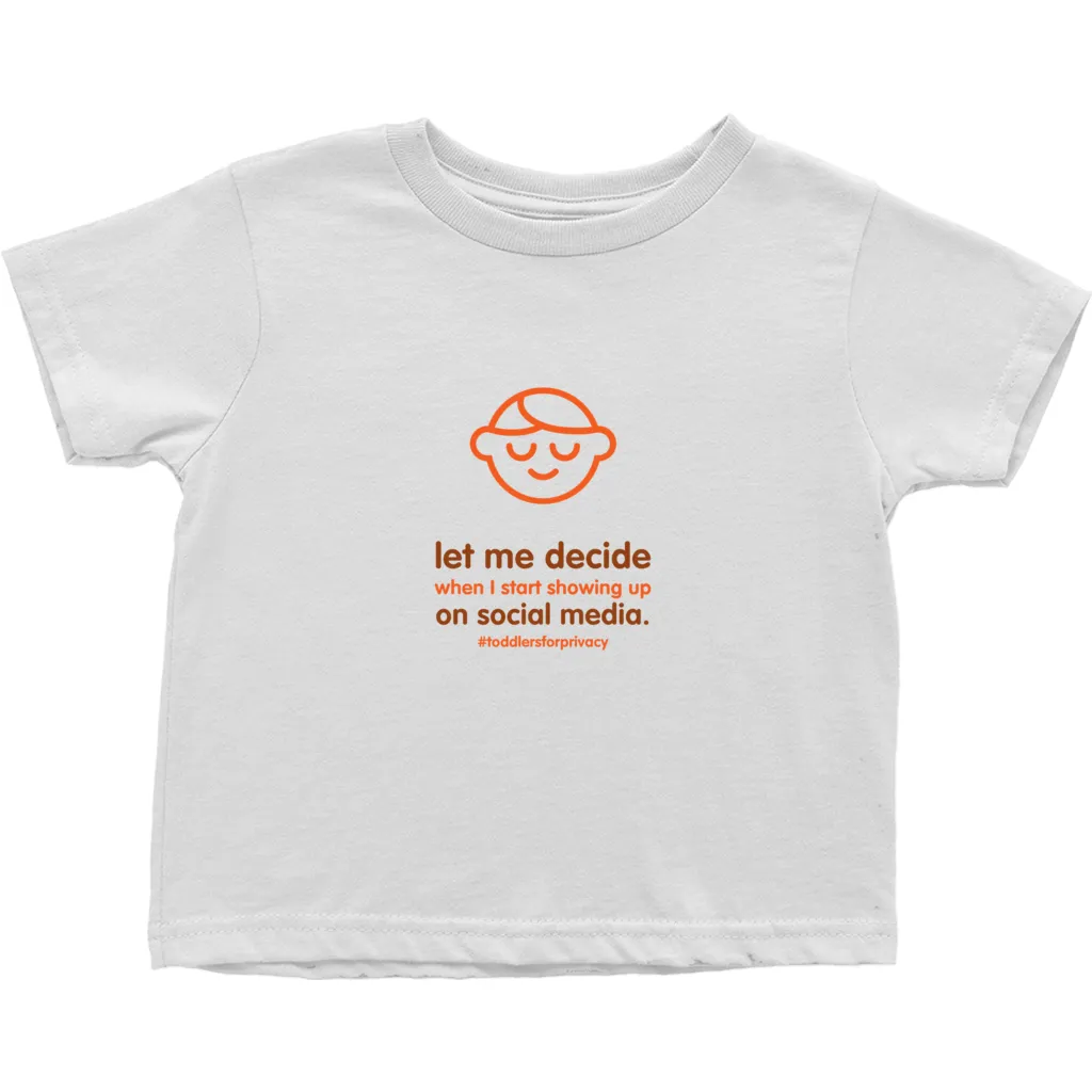 Let me Decide Toddler T-Shirts (English)