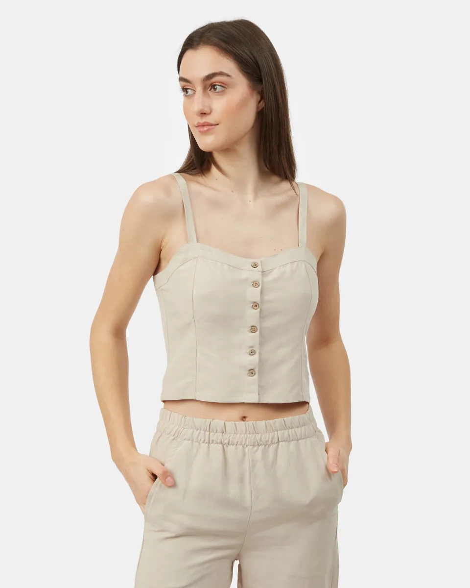 Linen Lonsdale Tank