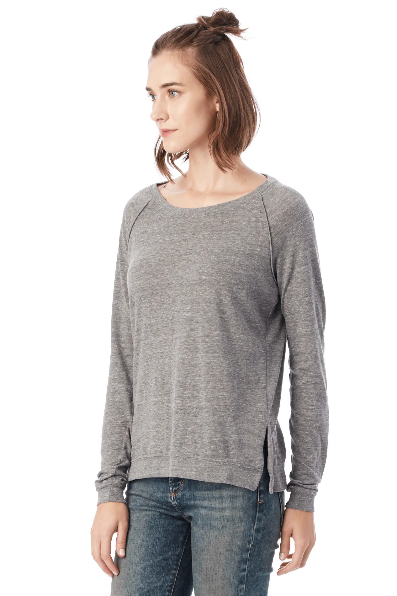 Locker Room Pullover in Eco Grey