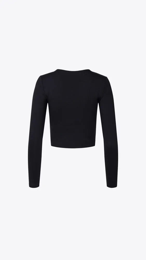 Long Sleeve Crew - Black