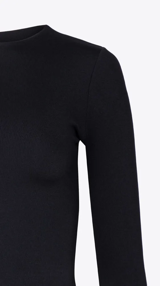 Long Sleeve Crew - Black