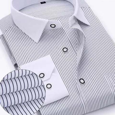 Long Sleeve Striped / Twill Shirts