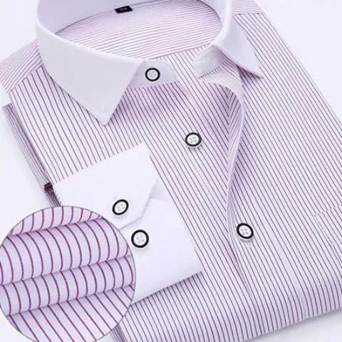 Long Sleeve Striped / Twill Shirts