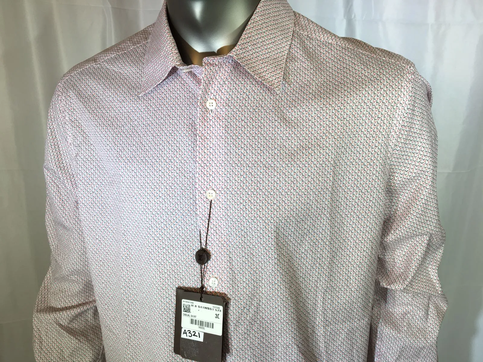 LV Initials Printed Shirt