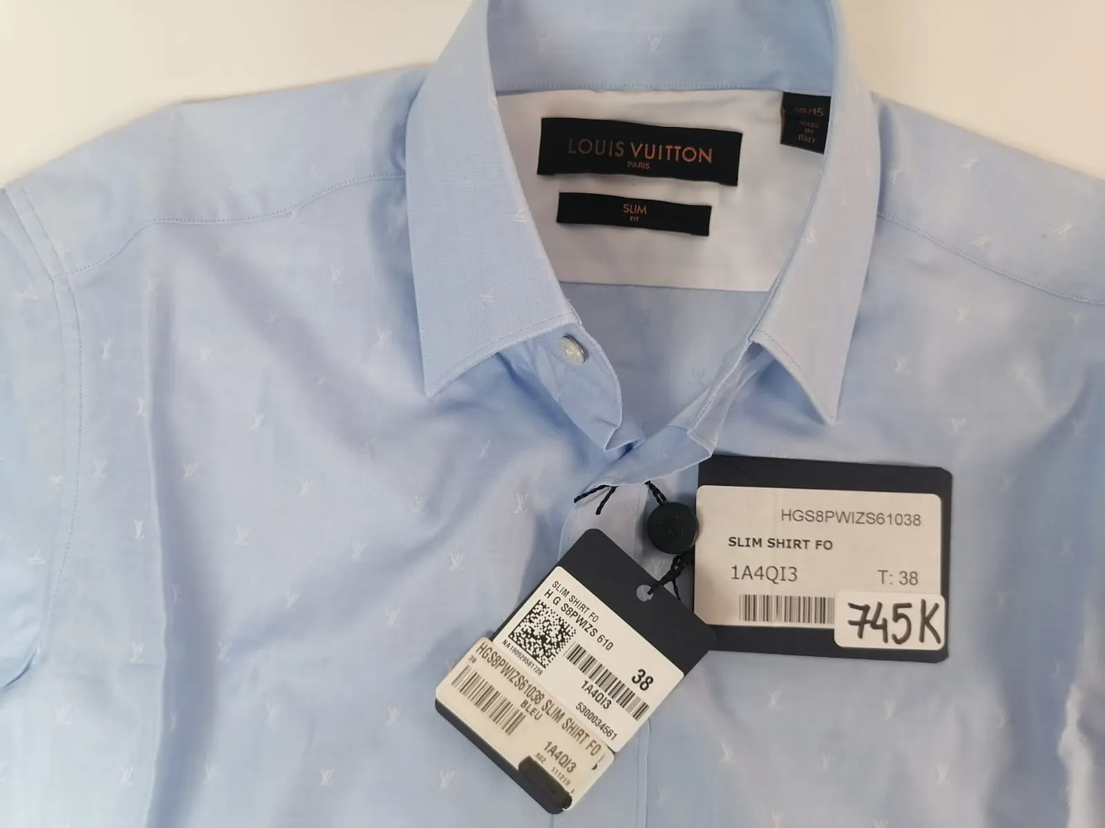 LV Initials Slim Shirt