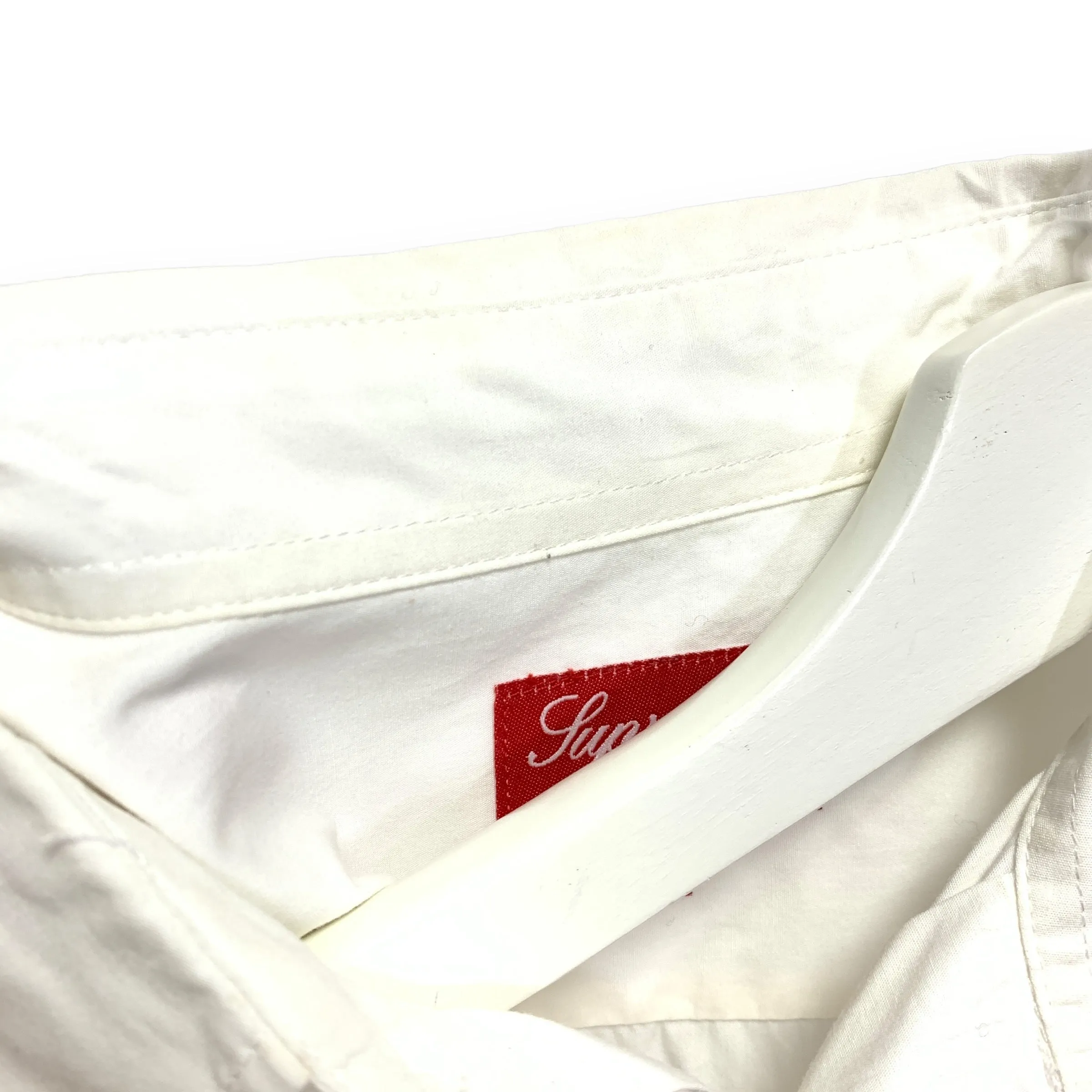 [M] Supreme FW14 Basquiat L/S Button Down Shirt White