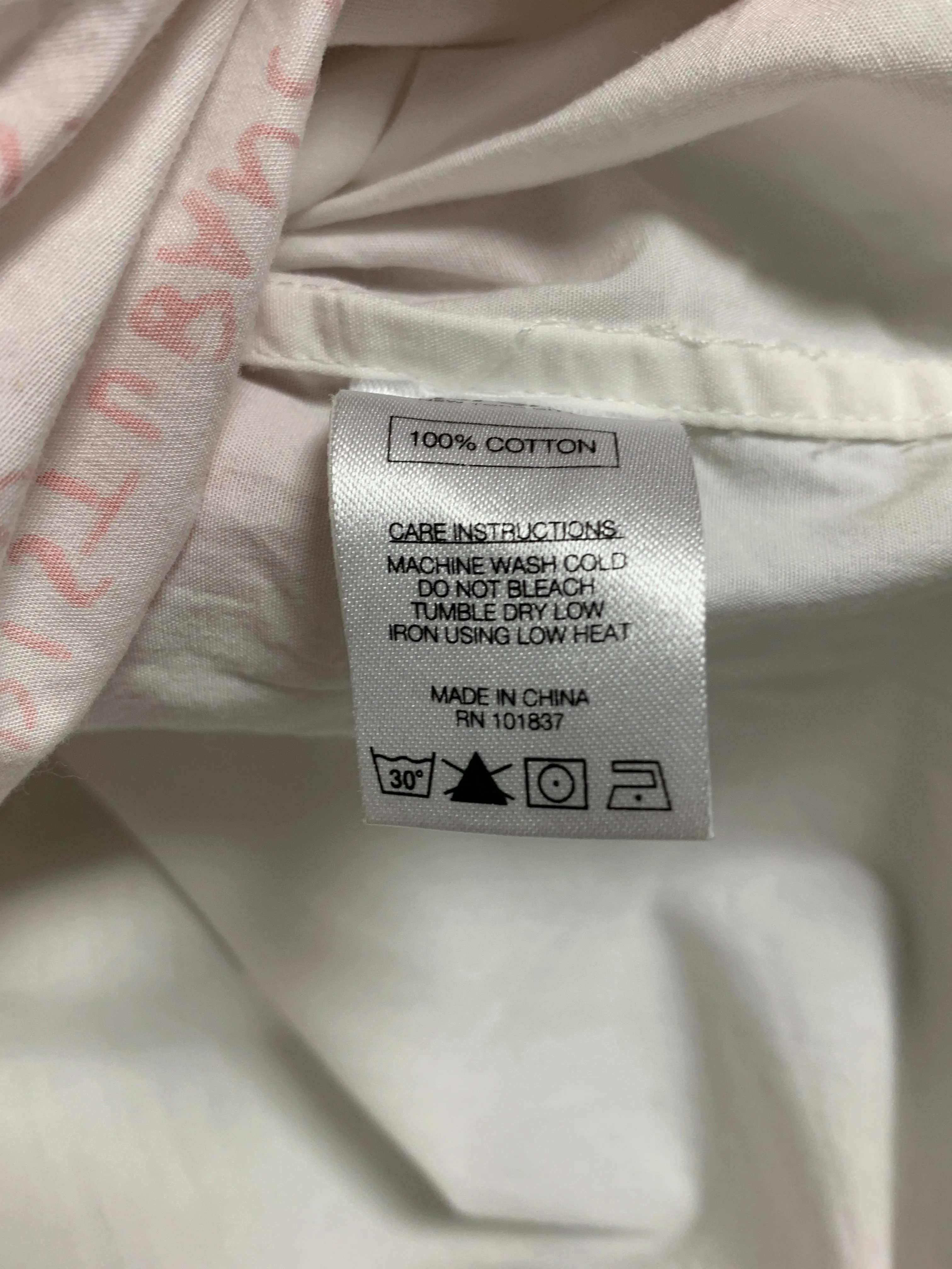 [M] Supreme FW14 Basquiat L/S Button Down Shirt White