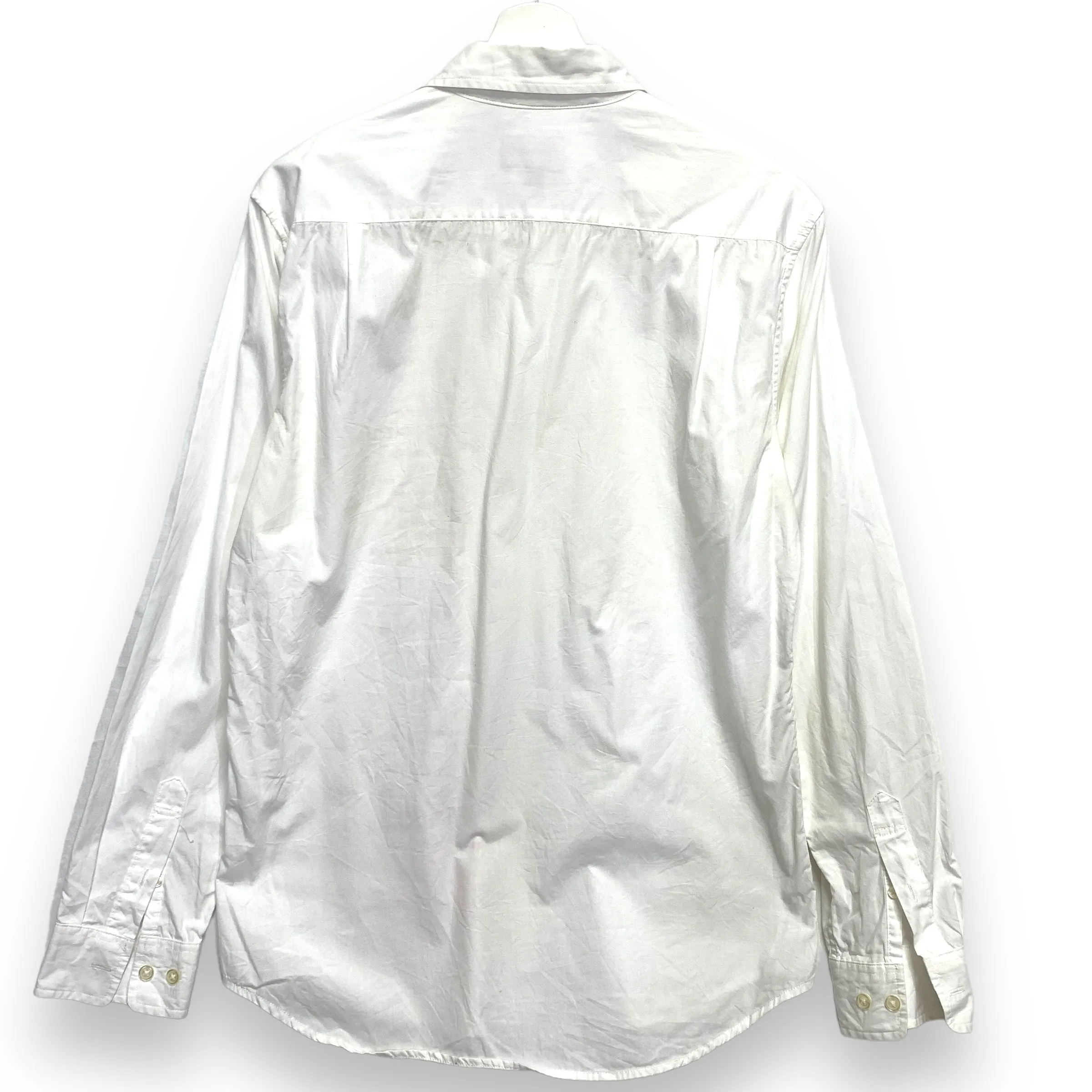 [M] Supreme FW14 Basquiat L/S Button Down Shirt White