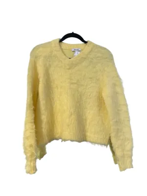 Madewell Brushed V-Neck Sweater sunshine XXS