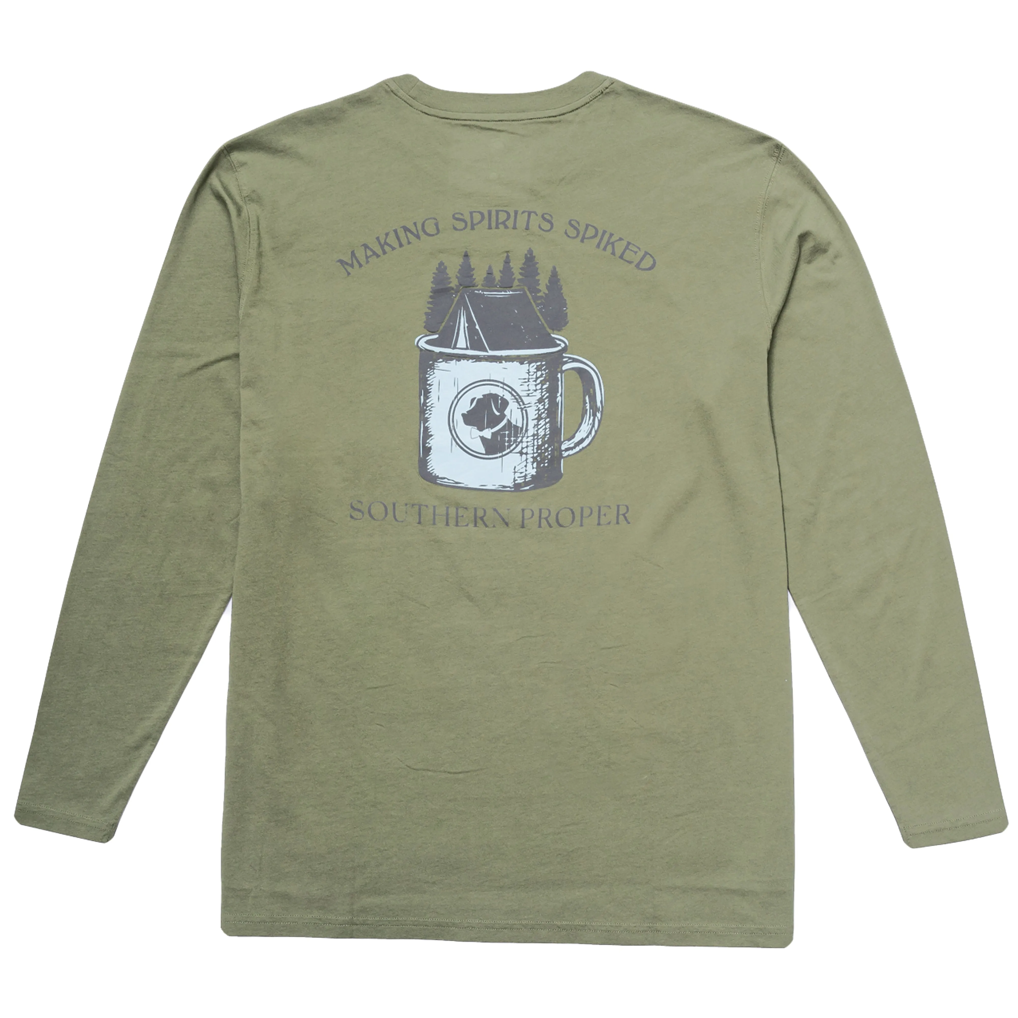 Making Spirits Spiked Long Sleeve Tee