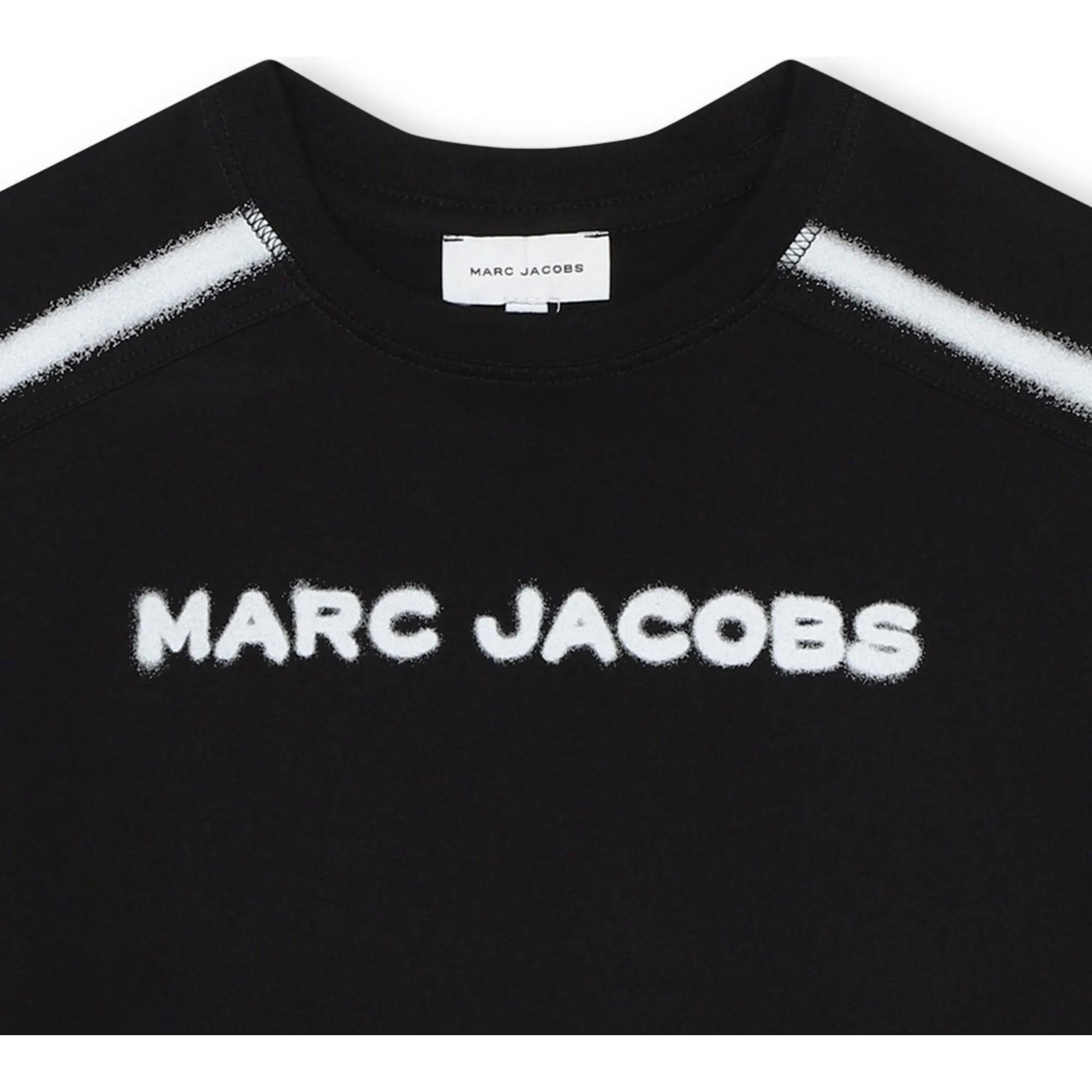 Marc Jacobs Logo Tee Shirt - Black