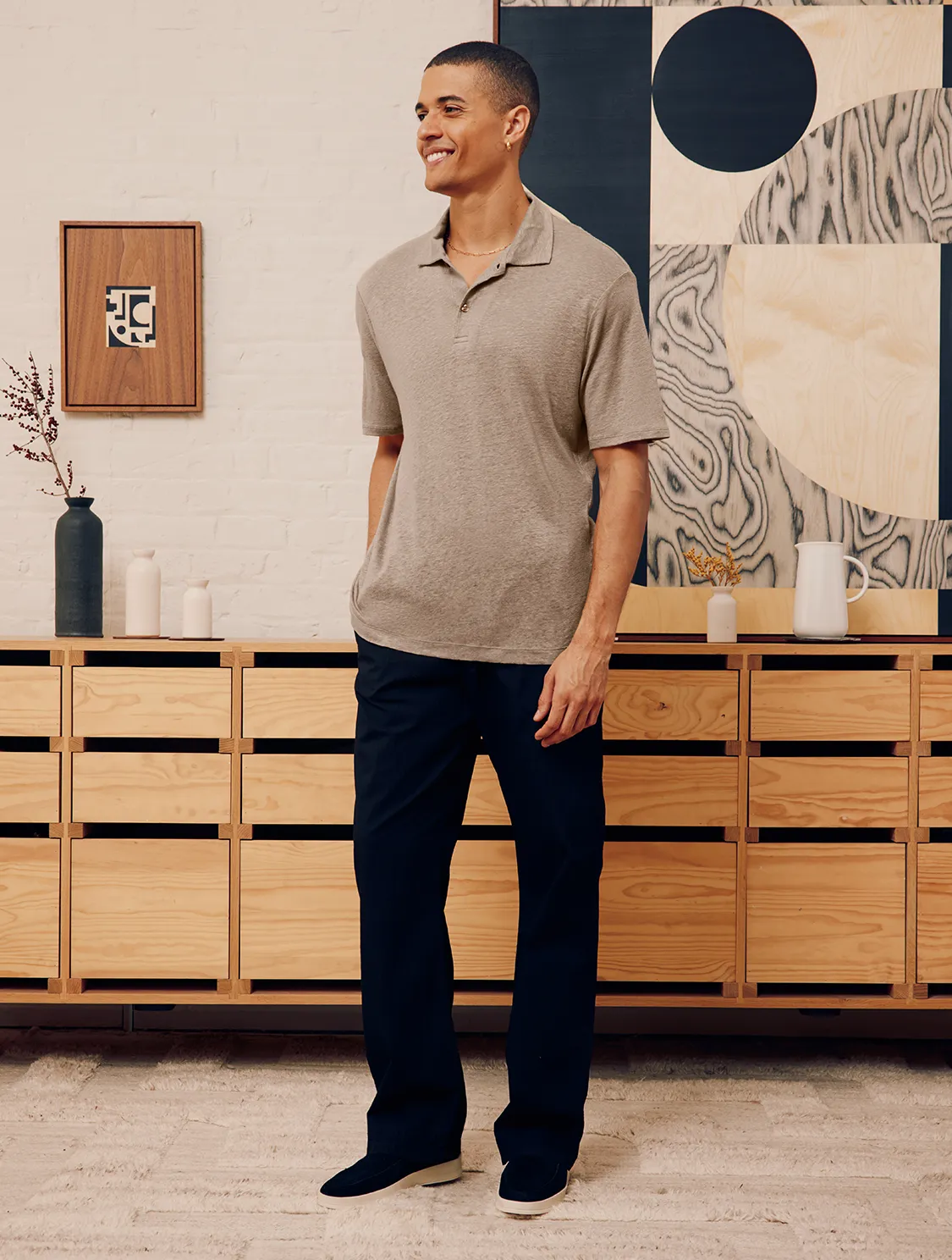 MELLO LINEN POLO