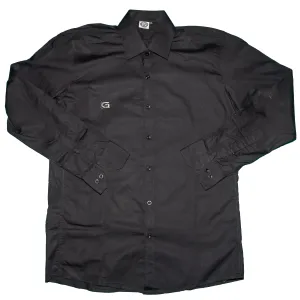 Men's Long Sleeve Button Down : Black, Brown, Purple