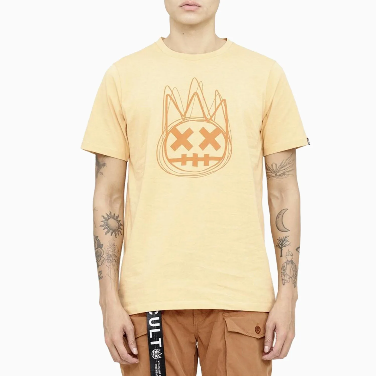 Men's Shimuchan Logo Crew Neck Short Sleeve T-Shirt