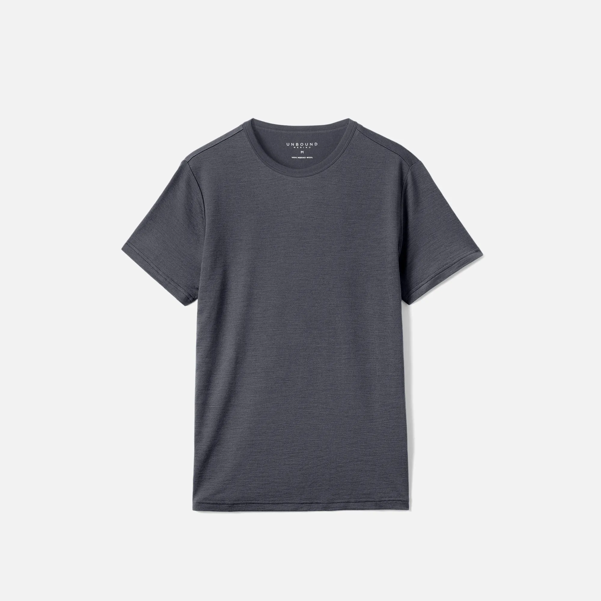 Men's Tall Merino Crew Neck T-Shirt