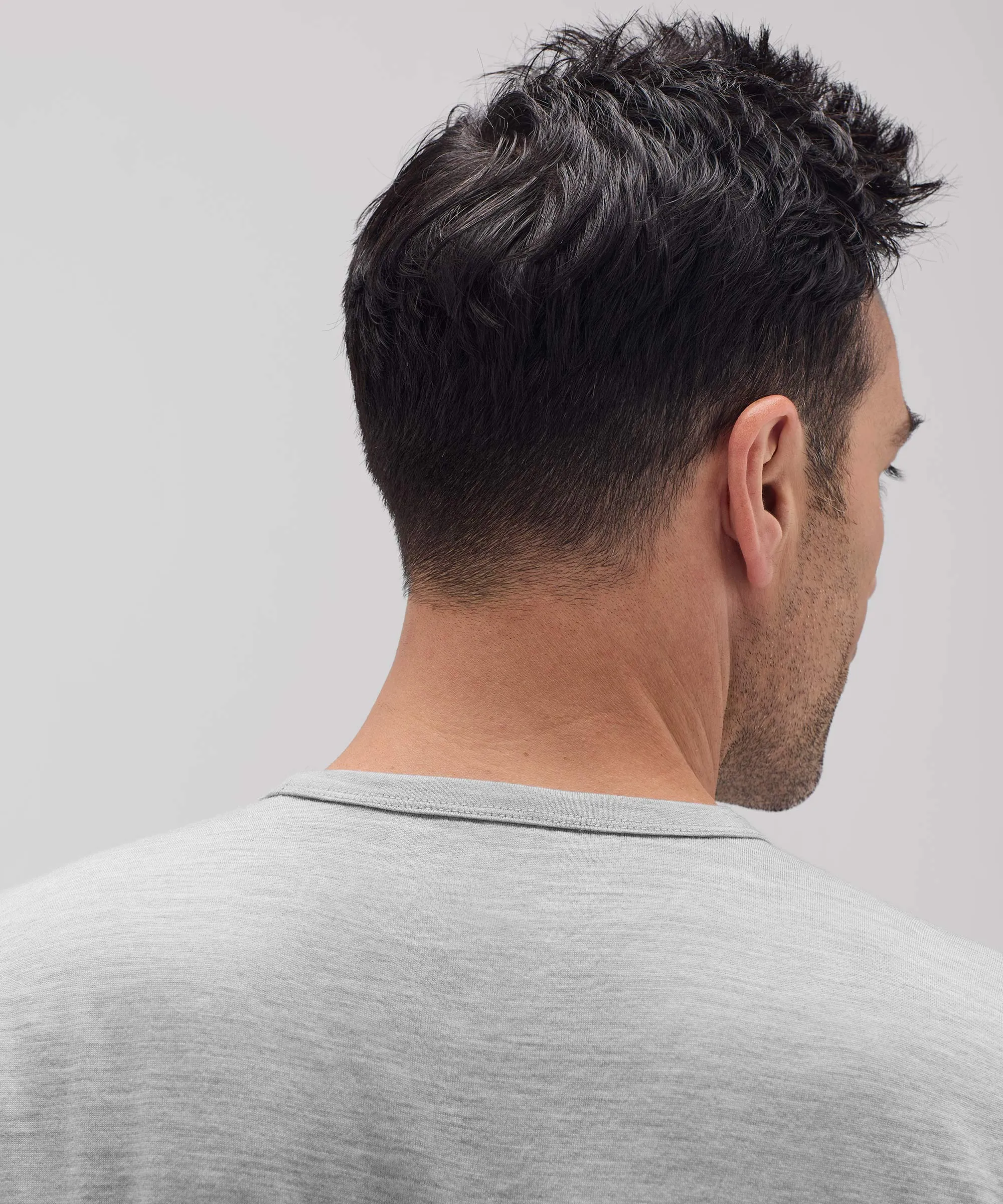 Men's Tall Merino Crew Neck T-Shirt