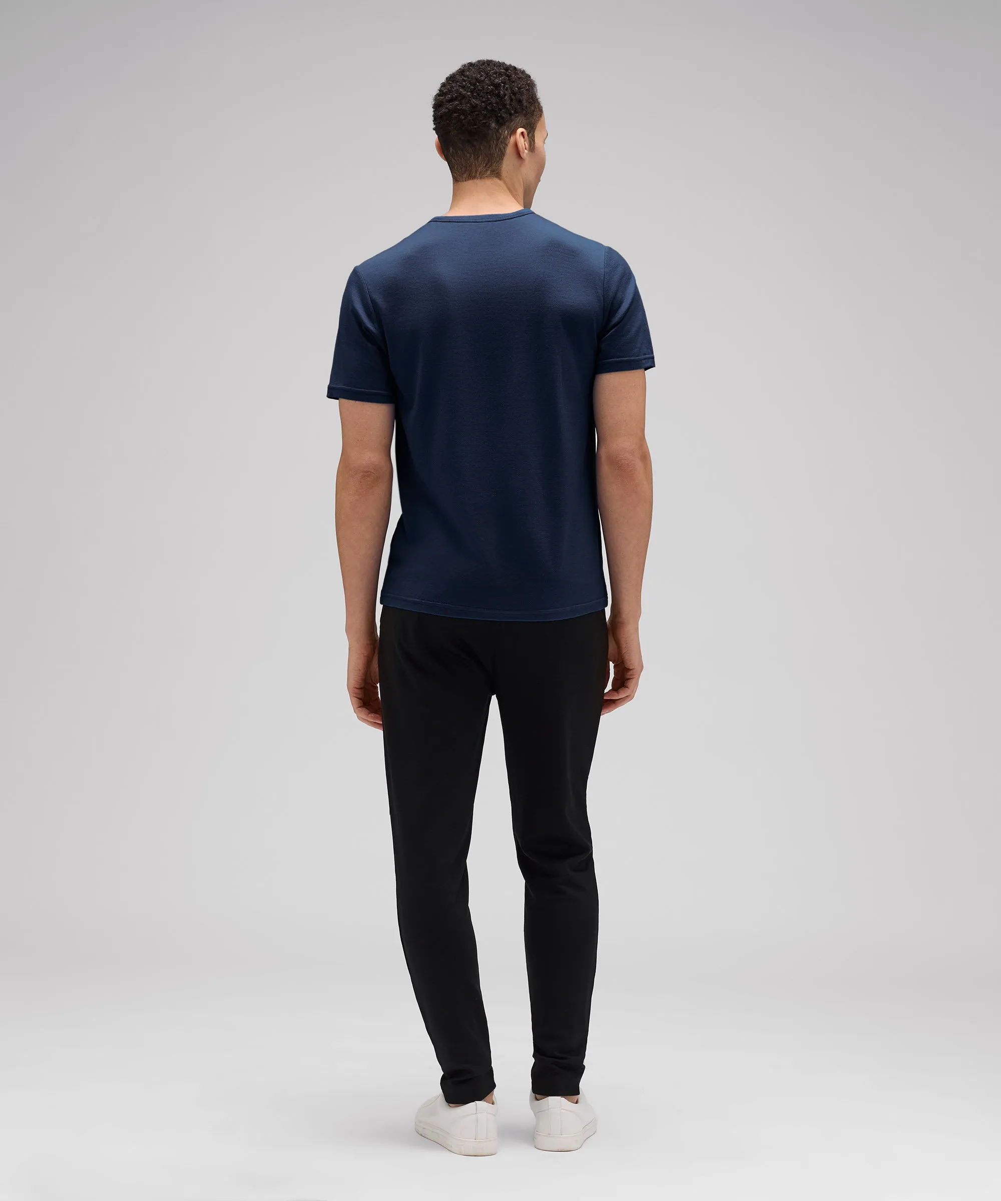 Men's Tall Merino Crew Neck T-Shirt
