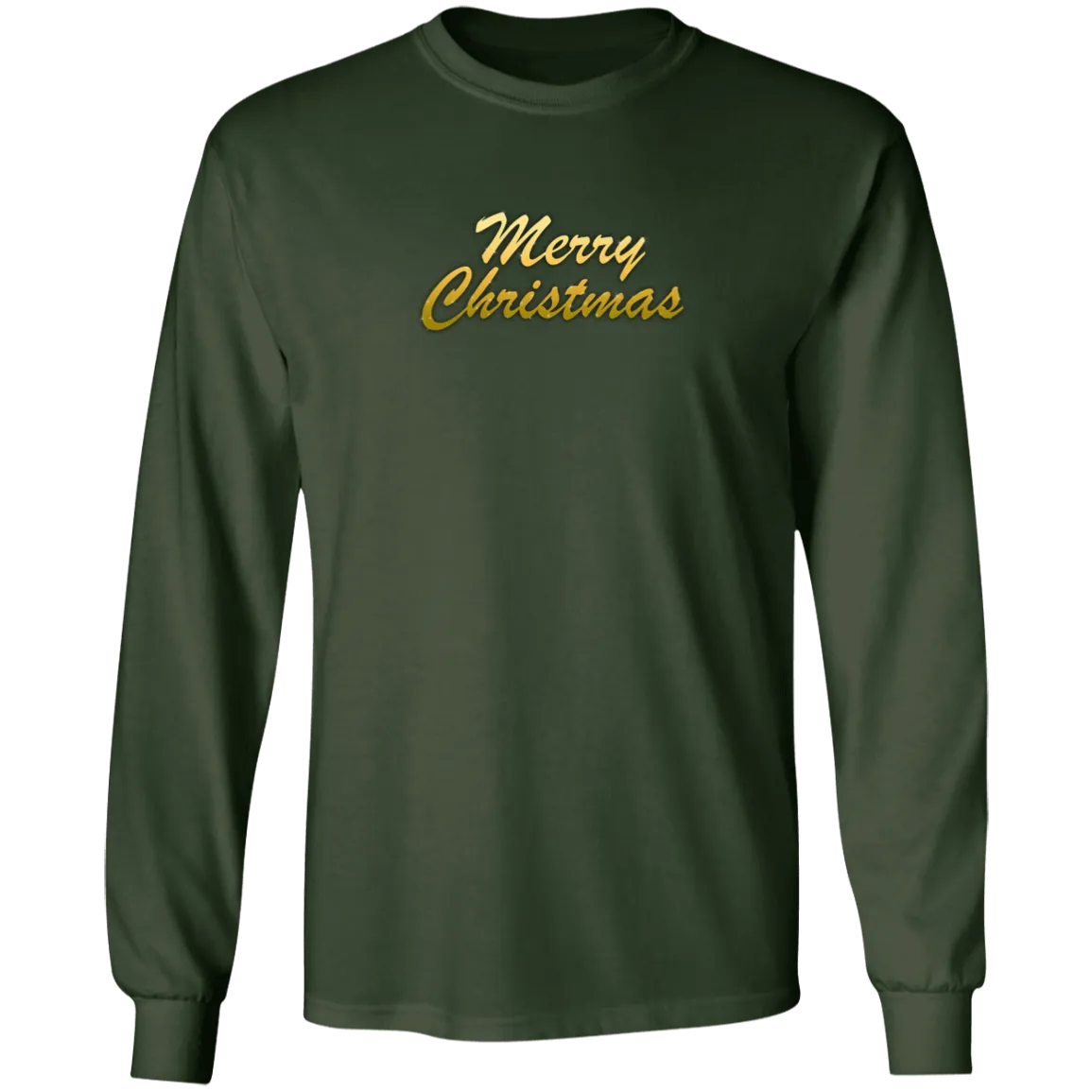Merry Christmas LS Ultra Cotton Tee Shirt