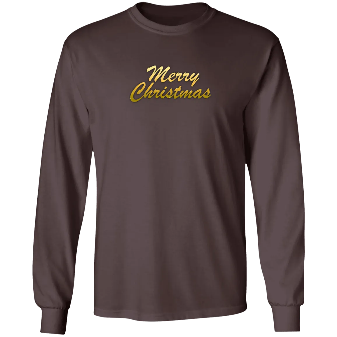 Merry Christmas LS Ultra Cotton Tee Shirt