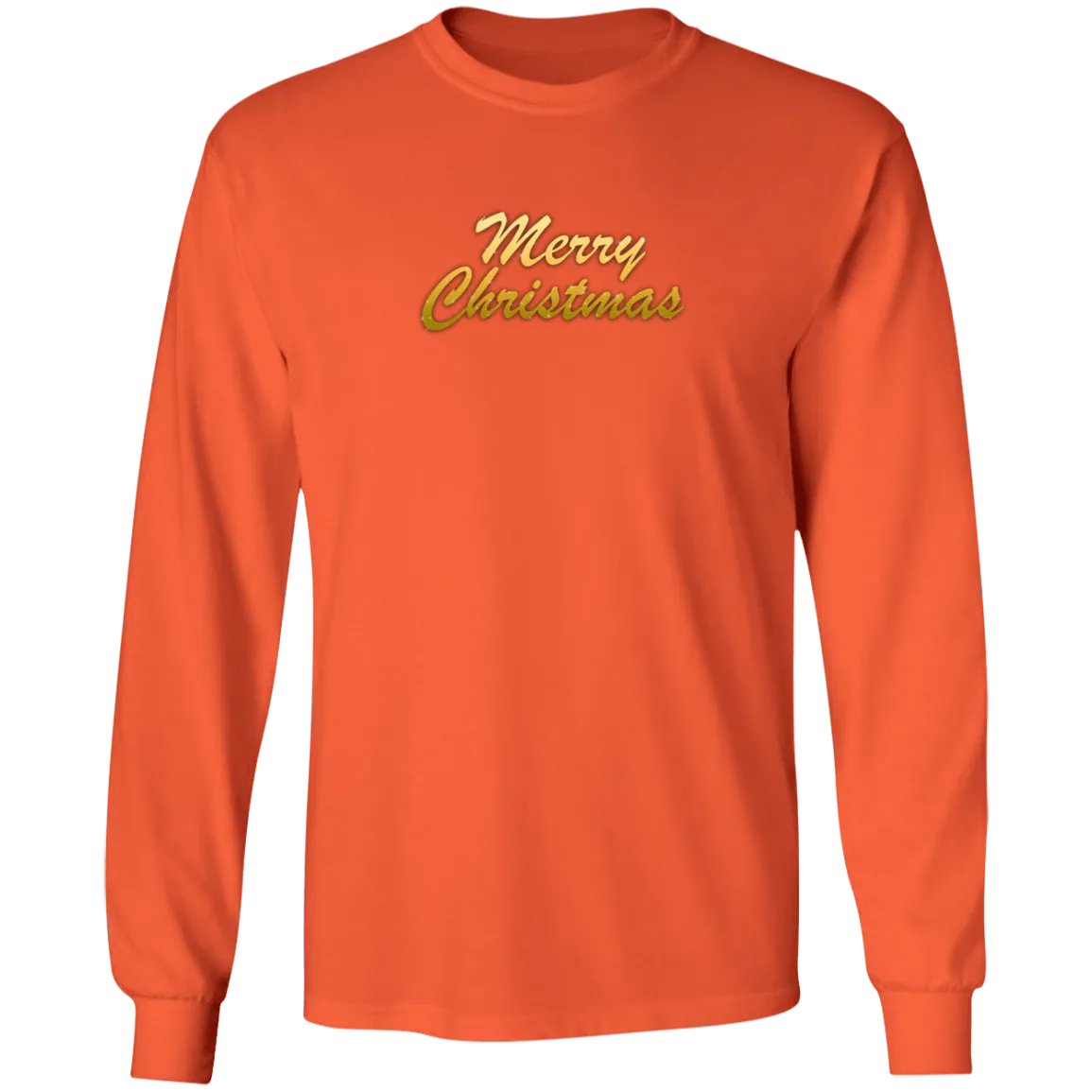 Merry Christmas LS Ultra Cotton Tee Shirt