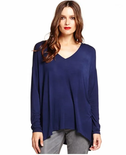 Michael Stars V Neck w/ Side Slits | Bikini