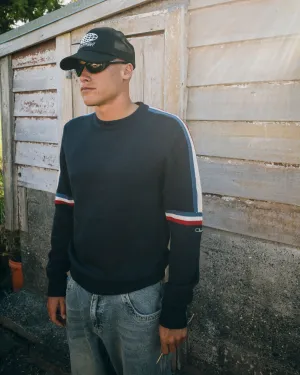 Moritz Retro Stripe Crew Knit