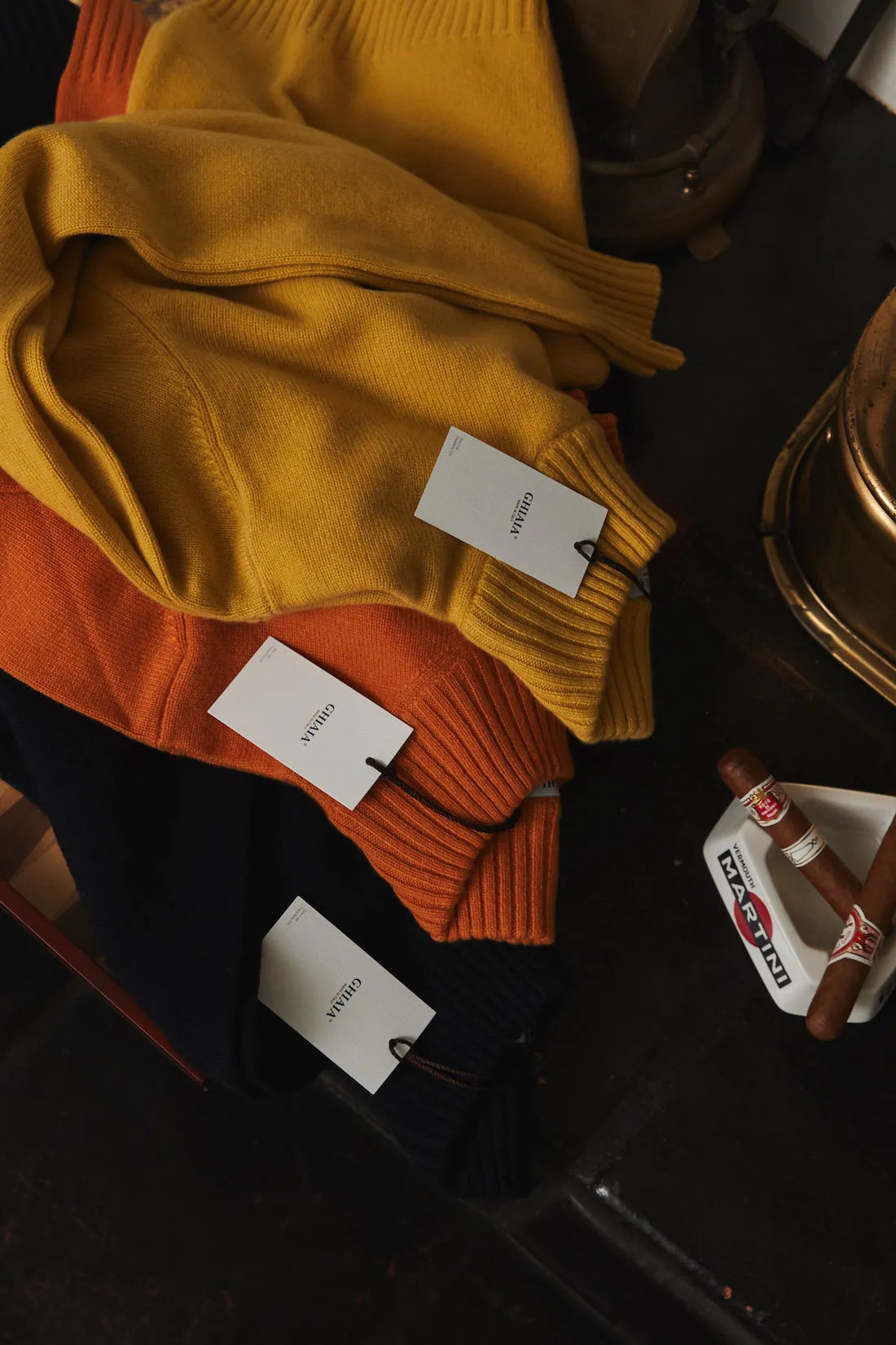 Mozzo Cashmere Mock Neck