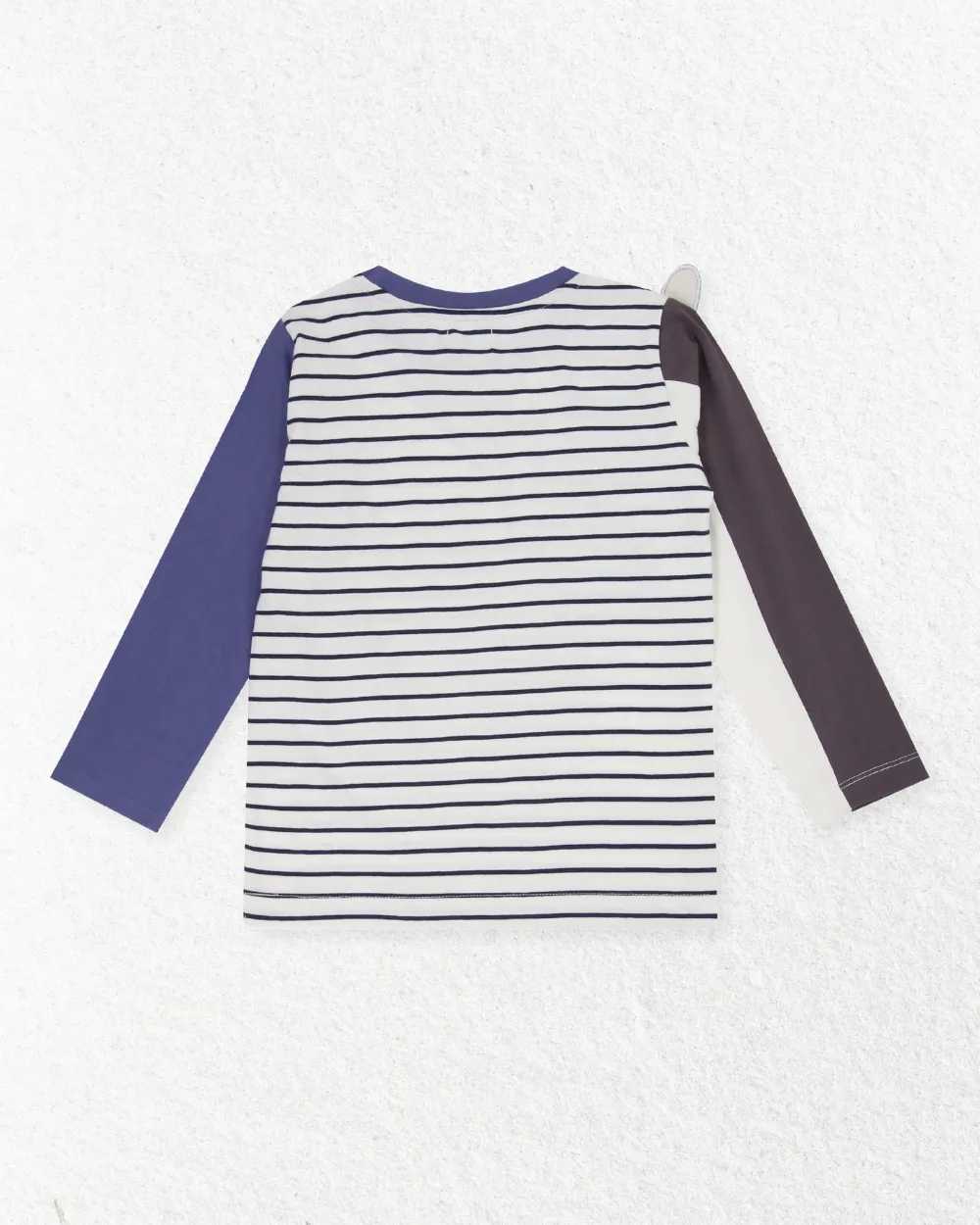 Multicoloured Badger Applique Top