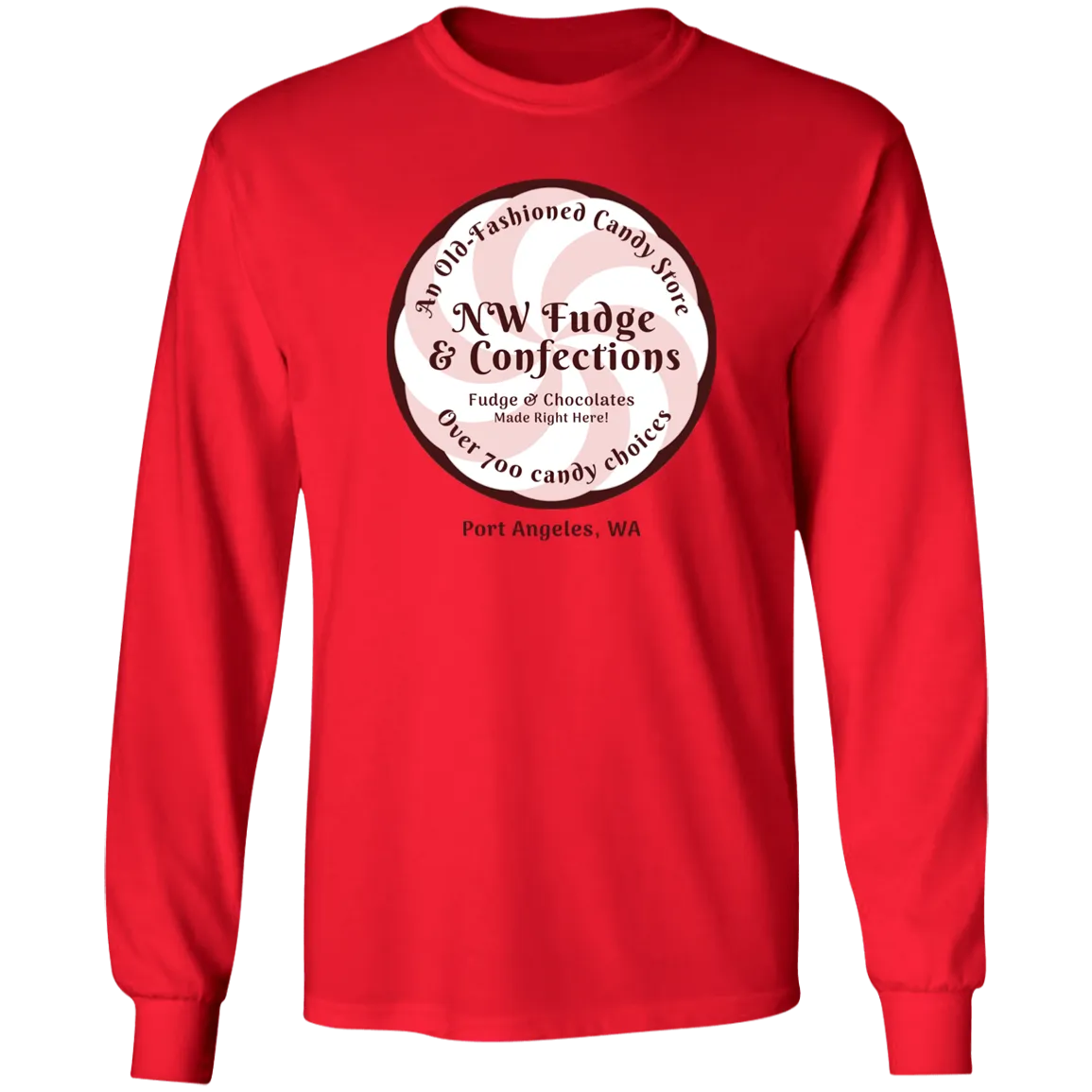 NW Fudge & Confections LS Ultra Cotton T-Shirt