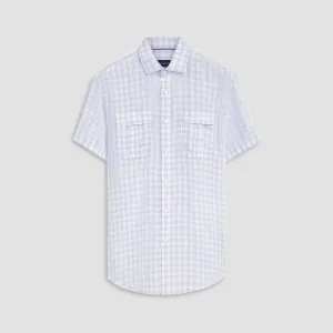 Orson Gingham Check Short Sleeve Shirt