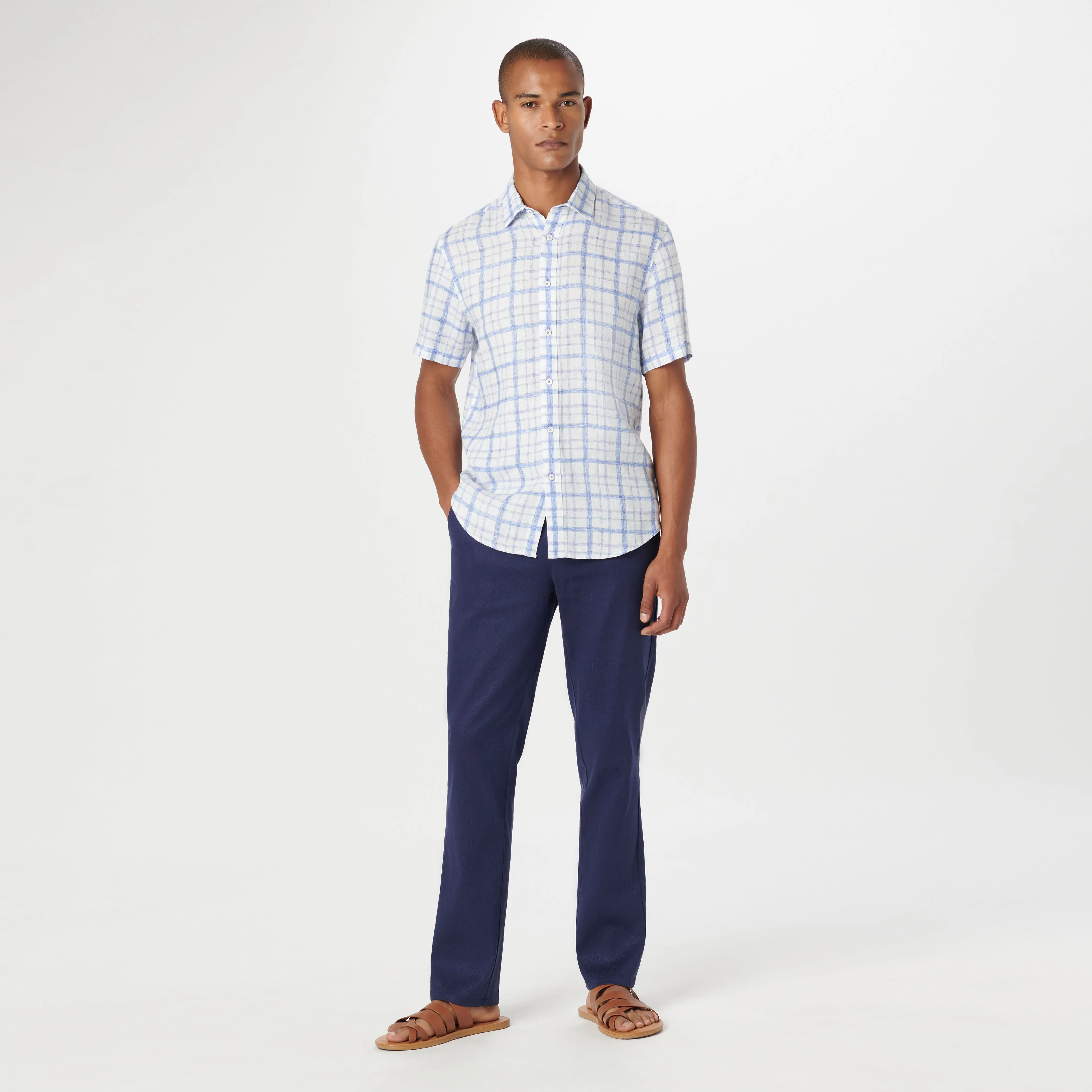 Orson Tattersall Check Short Sleeve Shirt