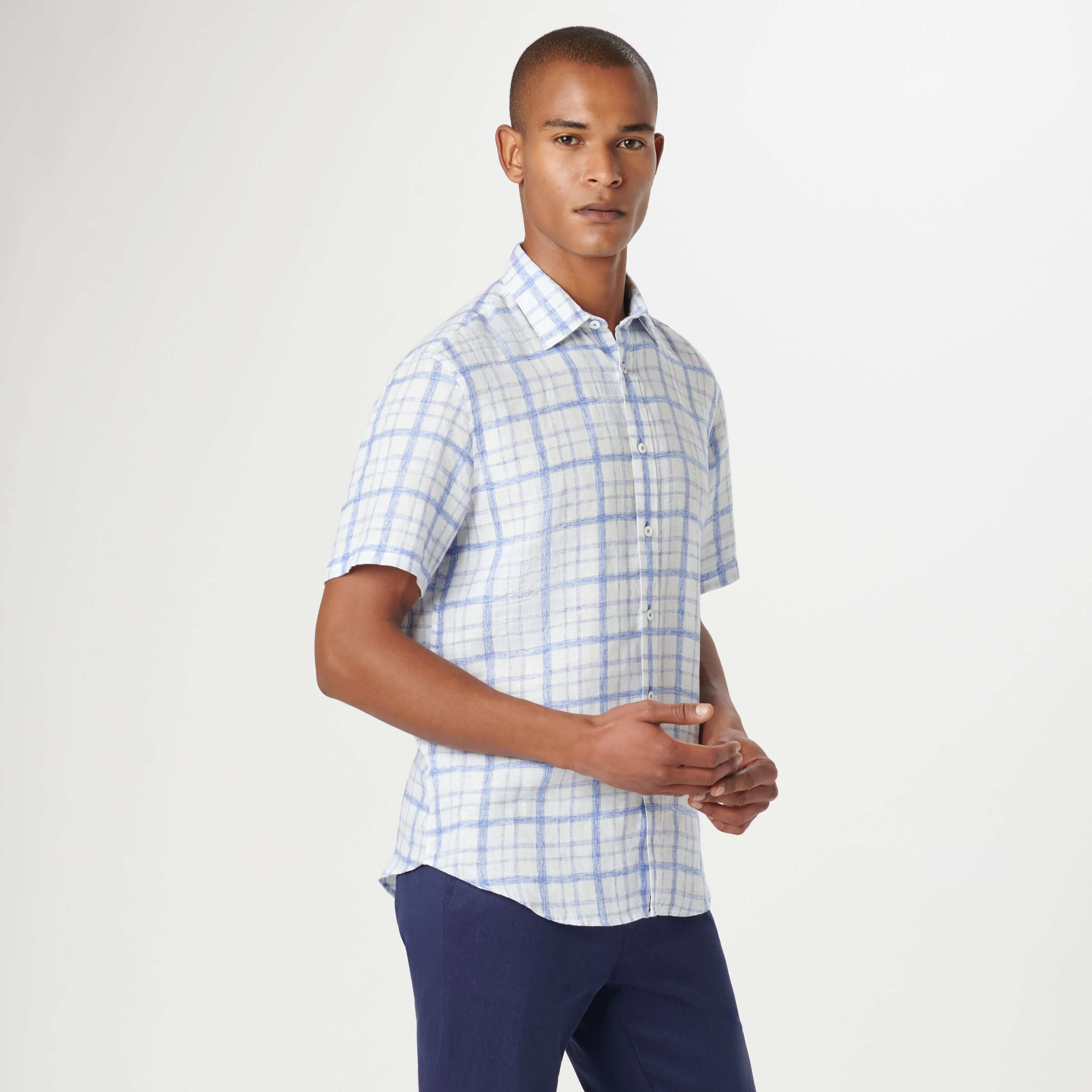 Orson Tattersall Check Short Sleeve Shirt