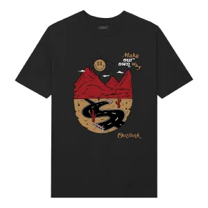 Outrank Make Our Own Way Black Tee