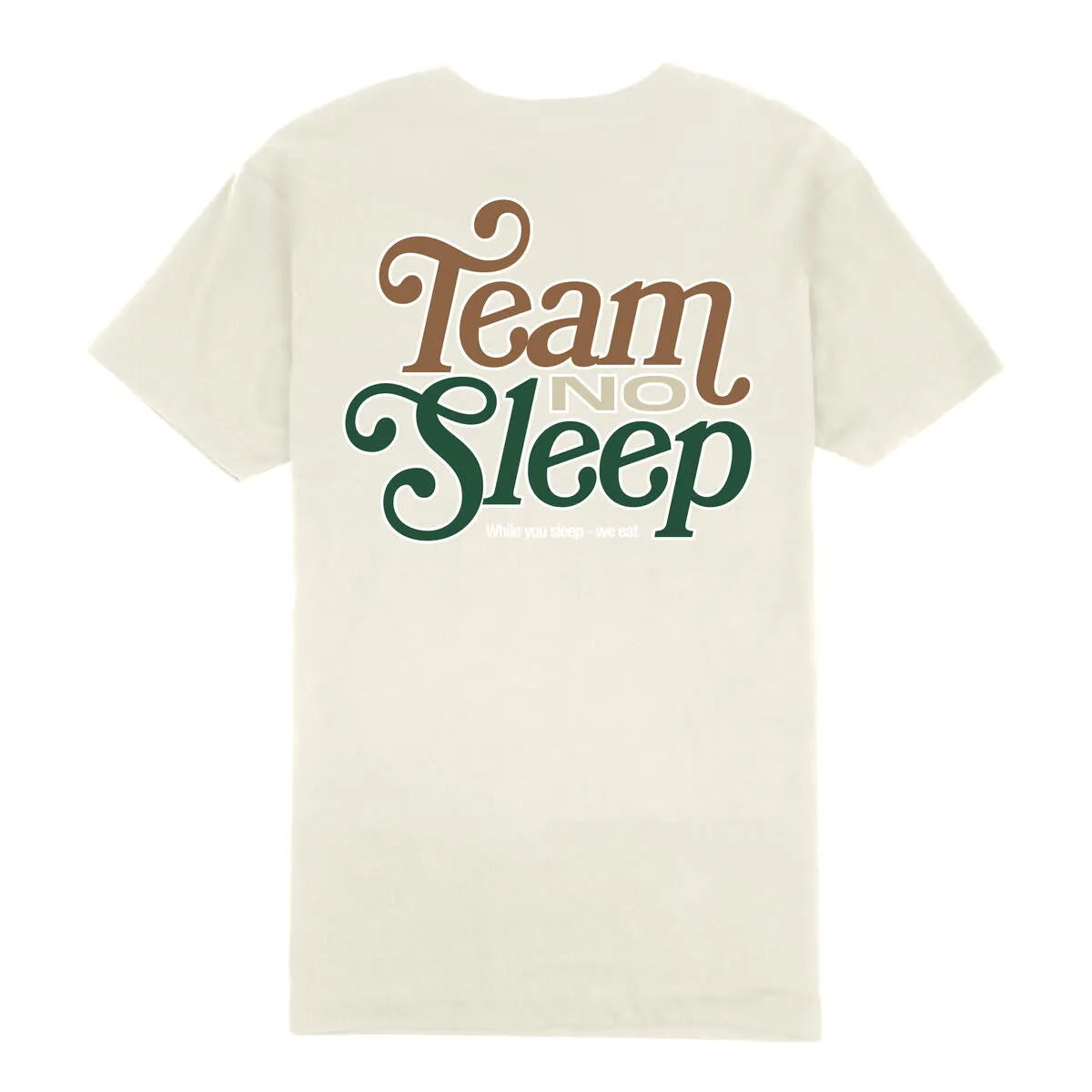 Outrank Team No Sleep Tee (Vintage White)