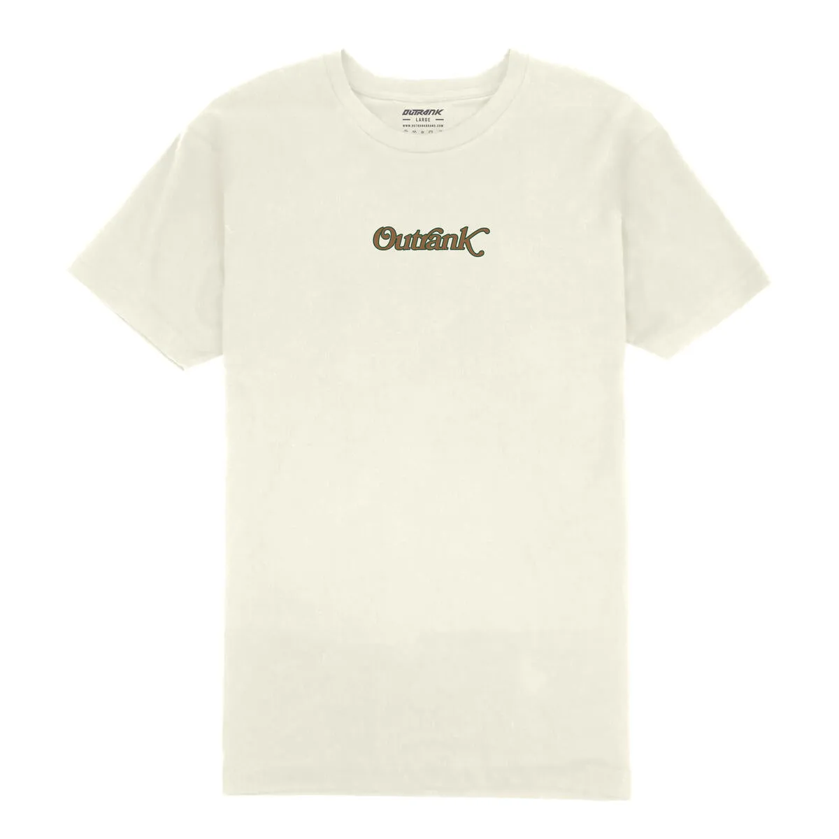 Outrank Team No Sleep Tee (Vintage White)