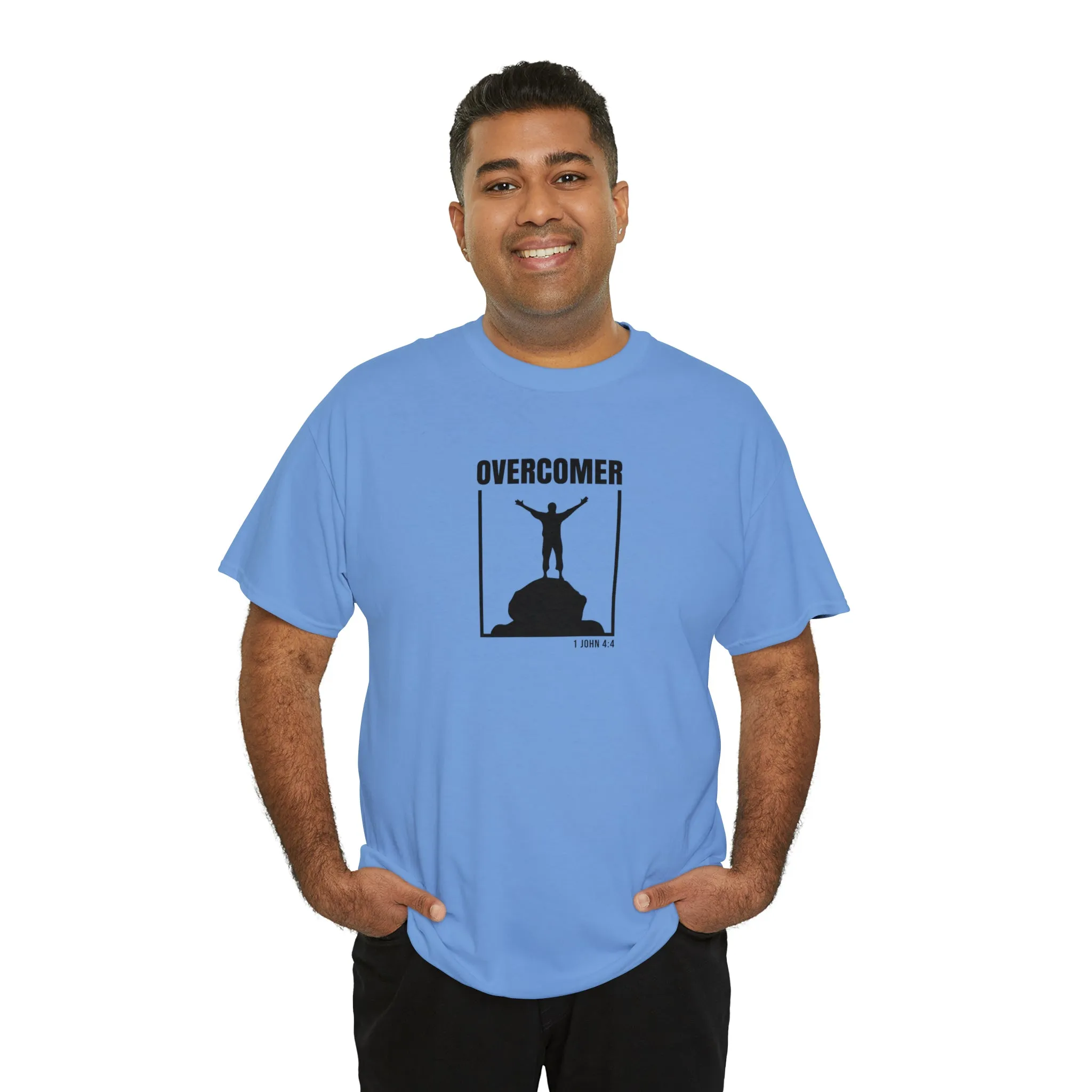Overcomer Men Unisex Heavy Cotton Tee