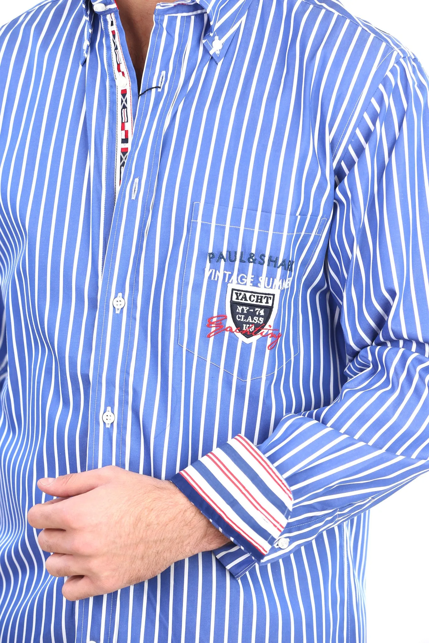 P&S Button Down Striped Shirt